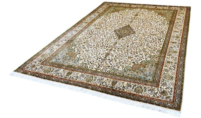 Kayoom Seidenteppich »Kashan 6392«, rechteckig, 10 mm Höhe, Einzelstück mit... kaufen
