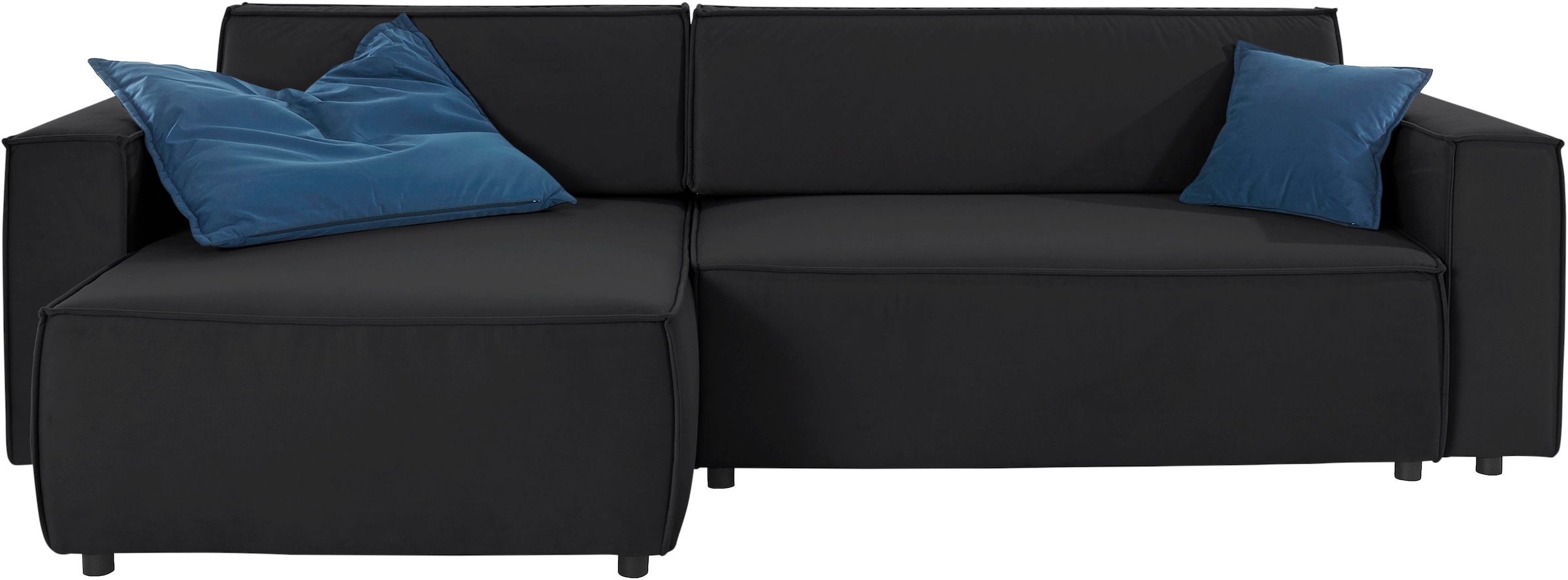 INOSIGN Ecksofa »Marva L-Form«, incl. Bettfunktion und Bettkasten, Federkern