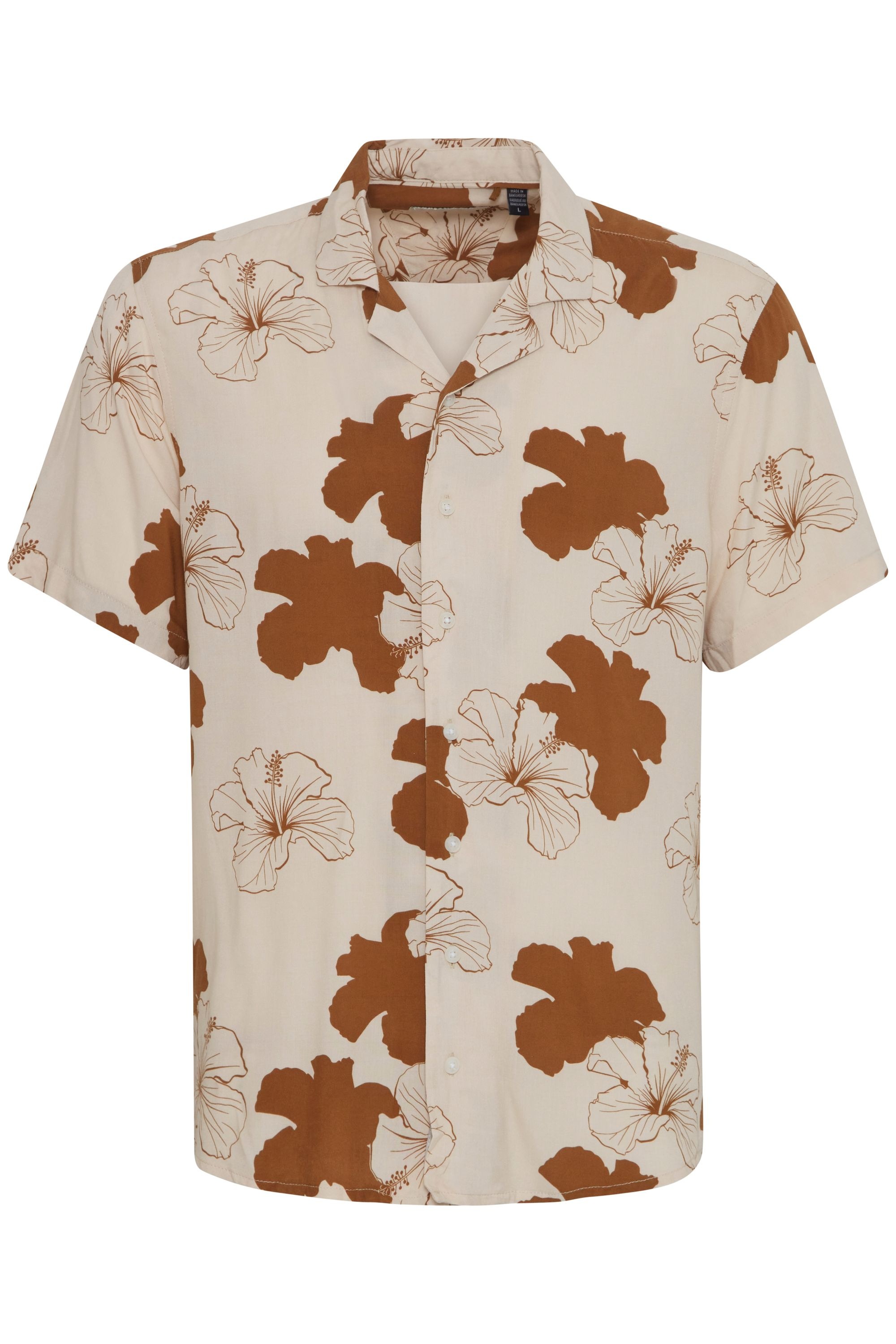 Blend Kurzarmhemd "BHShirt", Lässiges florales Kurzarmhemd günstig online kaufen