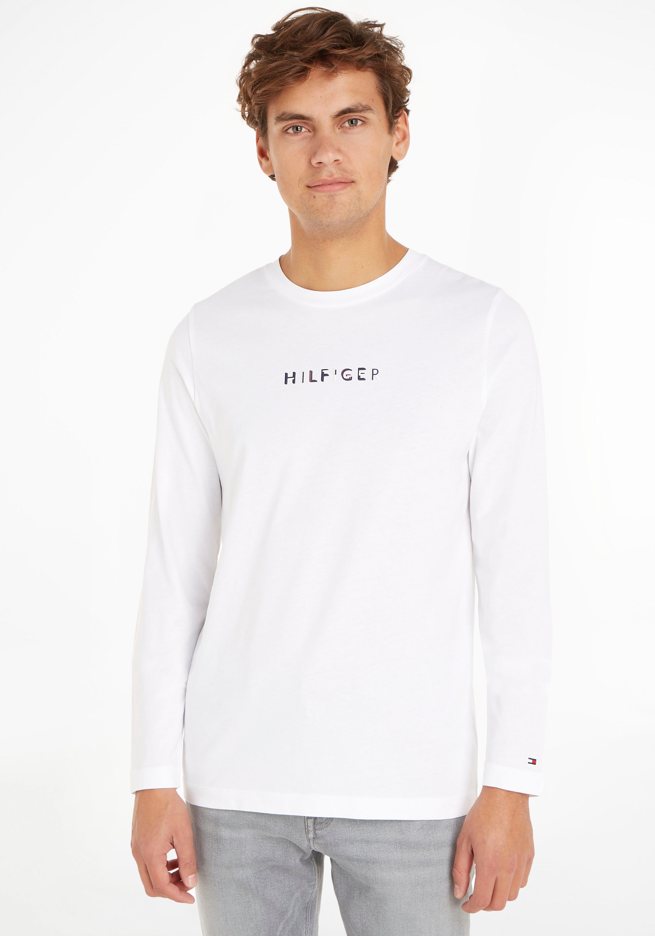Tommy Hilfiger Langarmshirt »RWB HILFIGER LS TEE«
