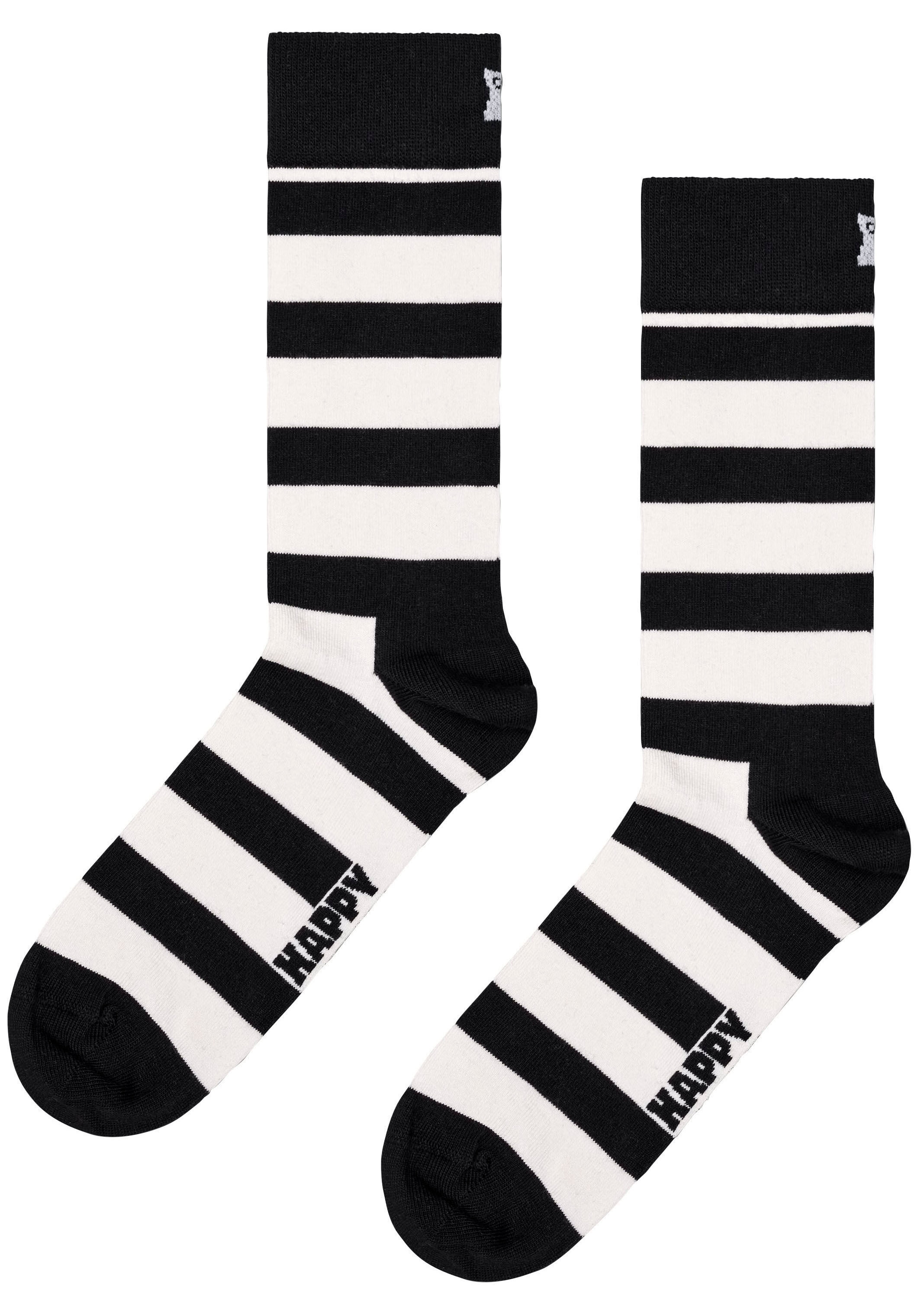 Happy Socks Socken, bestellen Gift Black Paar), & Classic Set BAUR White 4 (Packung, Socks 