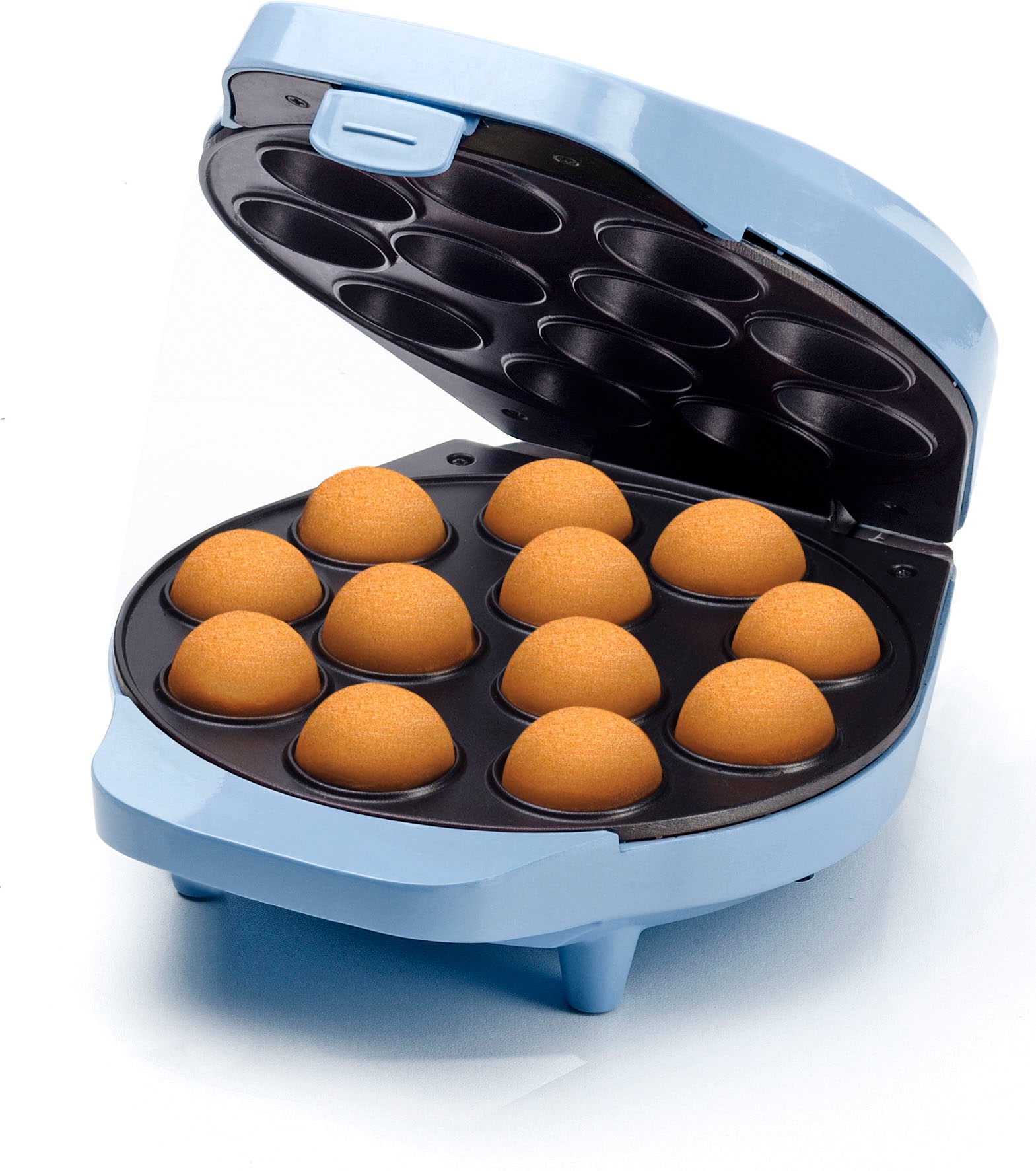 bestron Cakepop-Maker "DCPM12 im Retro Design, inklusive Cake-Pop-Butler", 700 W, im Retro Design, Antihaftbeschichtung