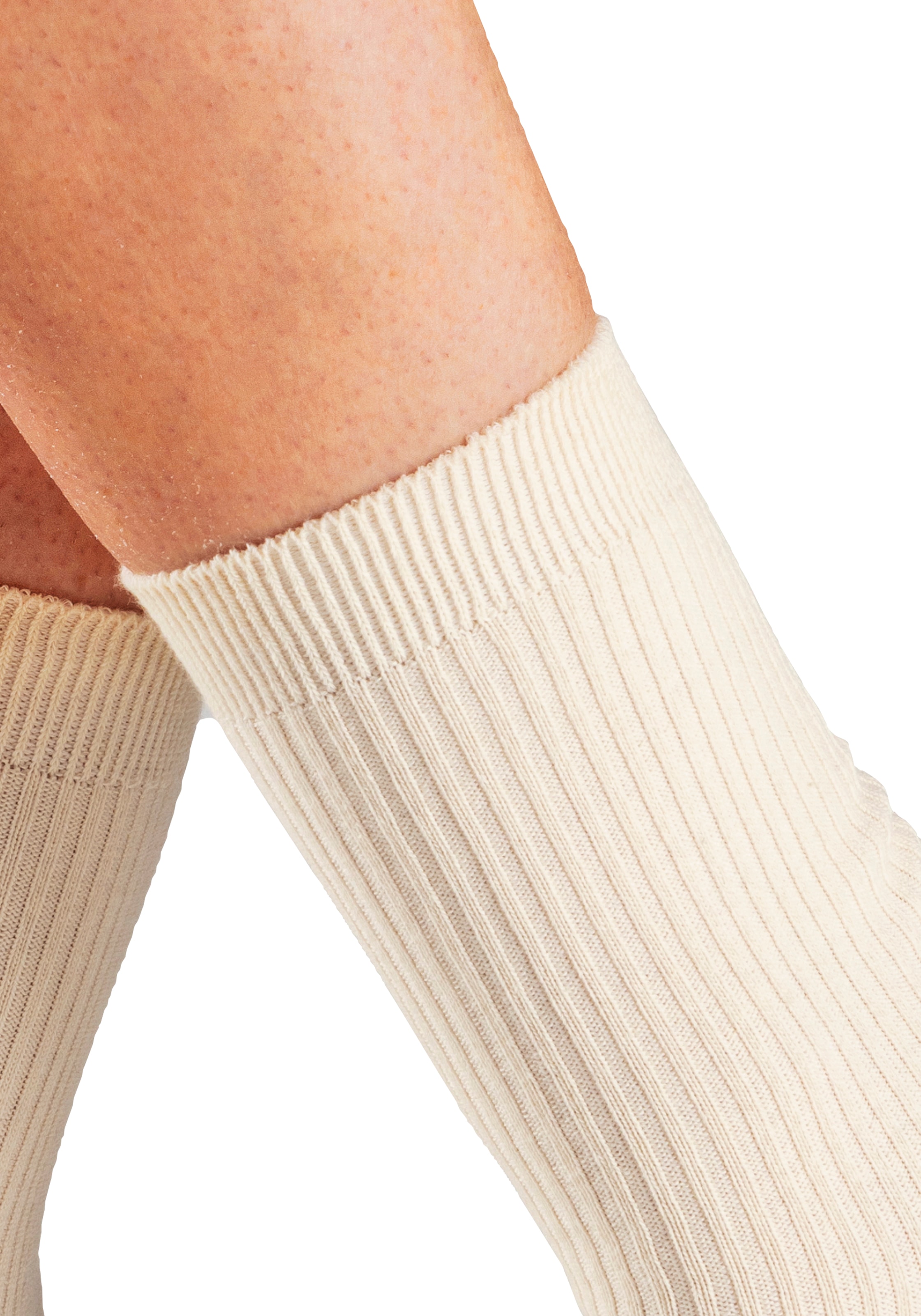 Lavana Basicsocken, (Packung, 5 Paar), mit feiner Rippe