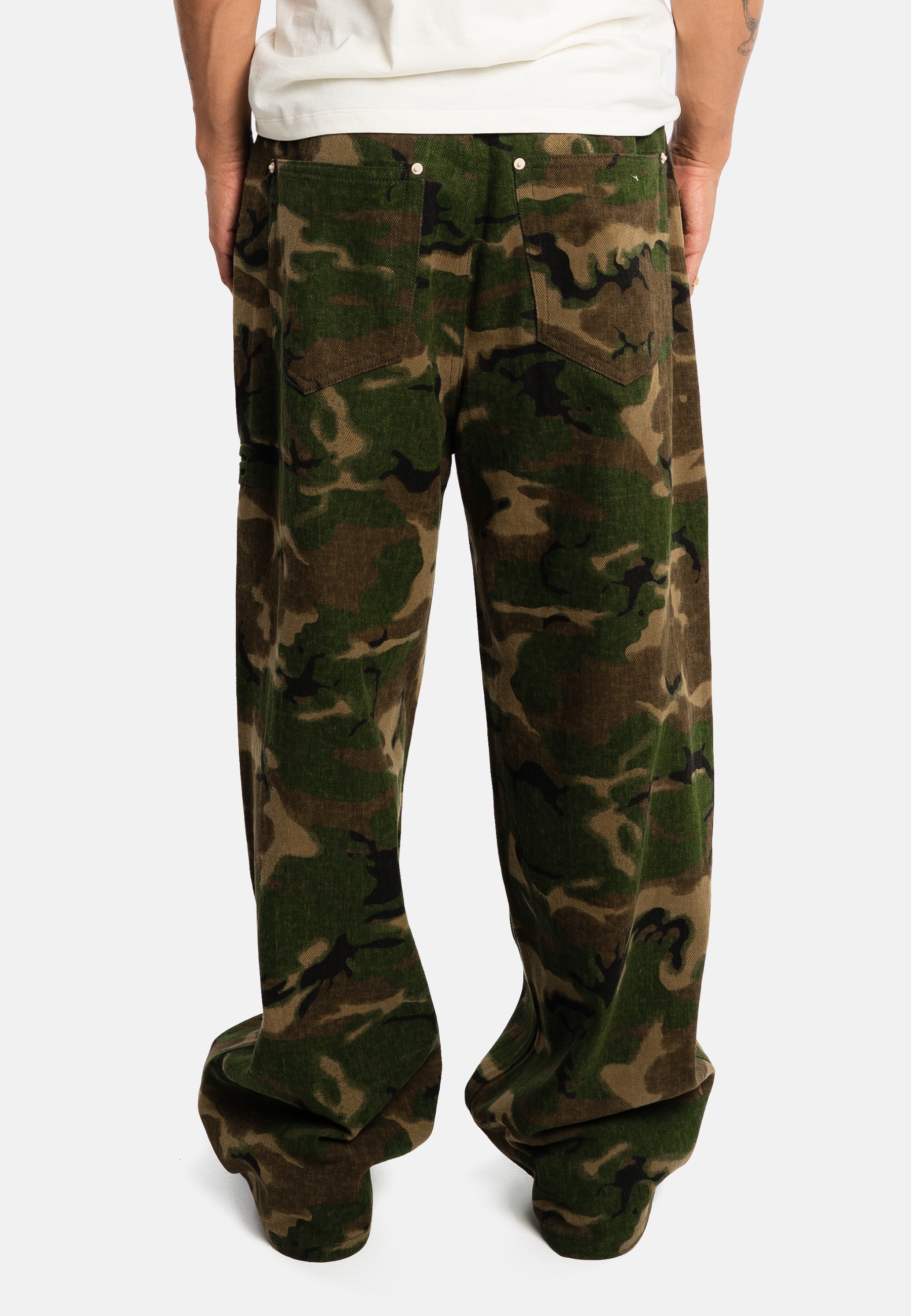 Another Cotton Lab Loose-fit-Jeans »Another Cotton Lab Another Camo Pattern Jeans«