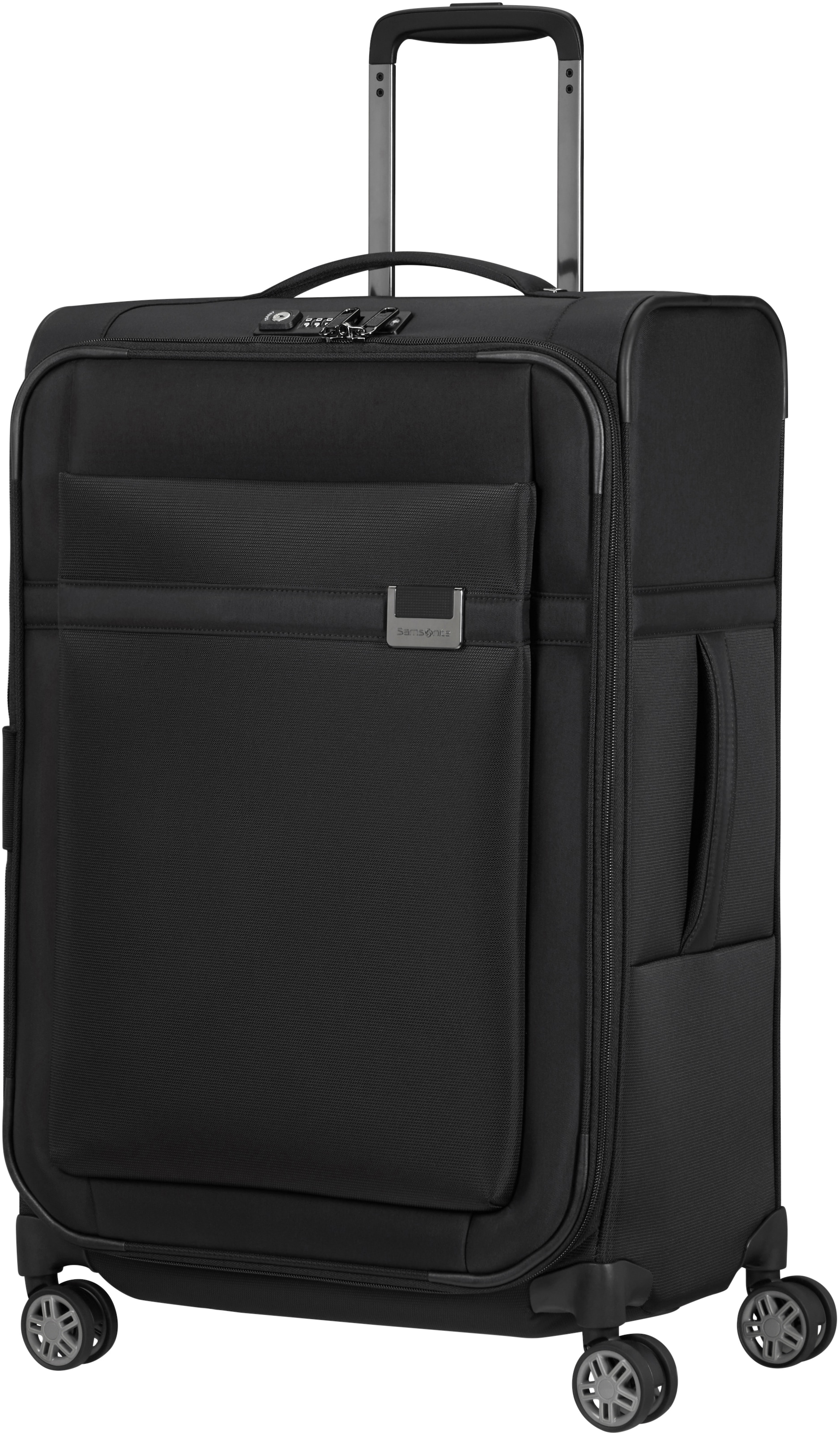 Samsonite Weichgepäck-Trolley »AIREA, verschiedene Größen und Farben«, 4 Rollen, Weichschalen-Koffer Reisekoffer mit Volumenerweiterung bei M/L