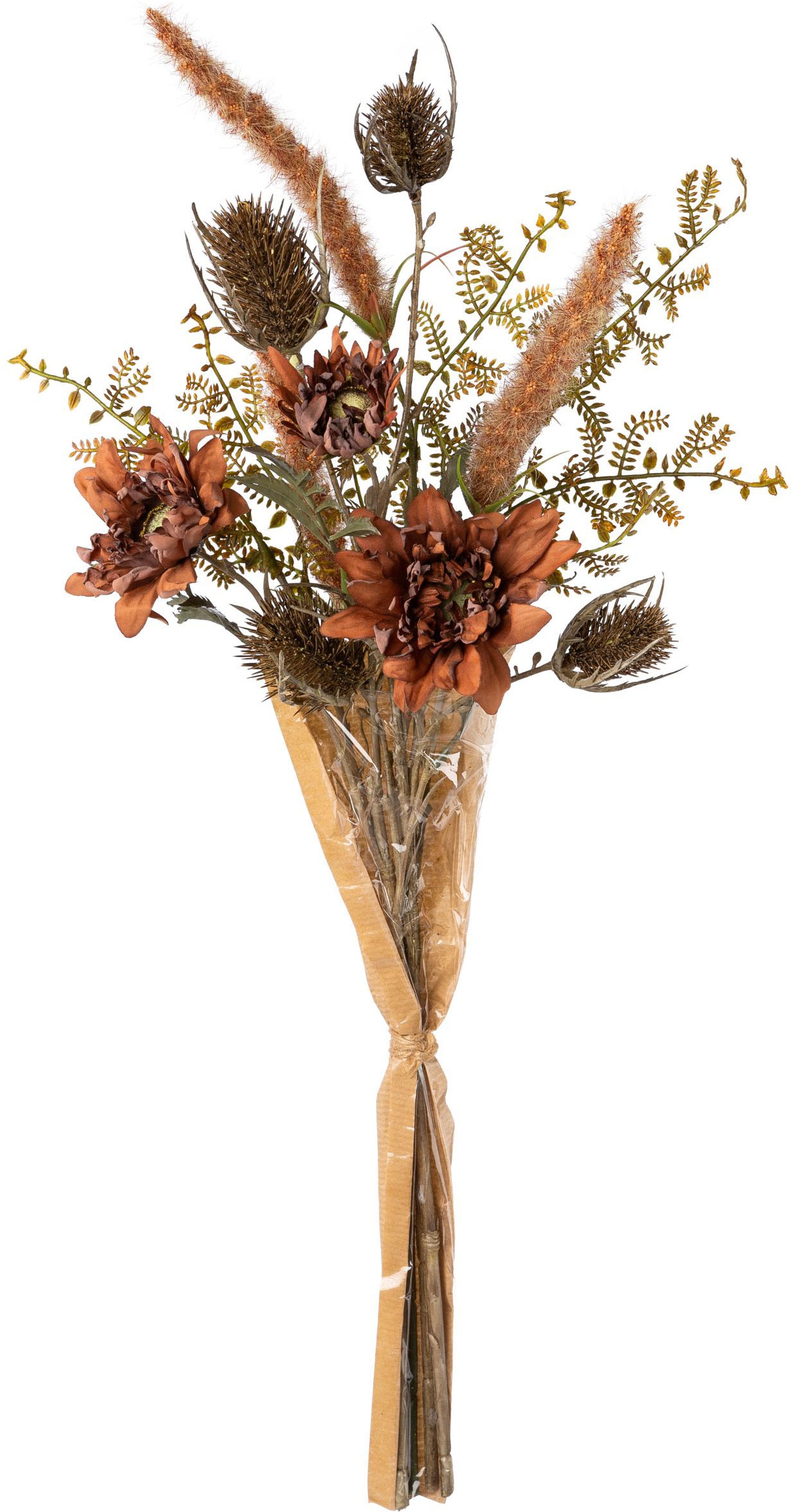Creativ green Kunstblumenstrauß »Margeritenstrauß in Vase« in eleganter Farbgebung