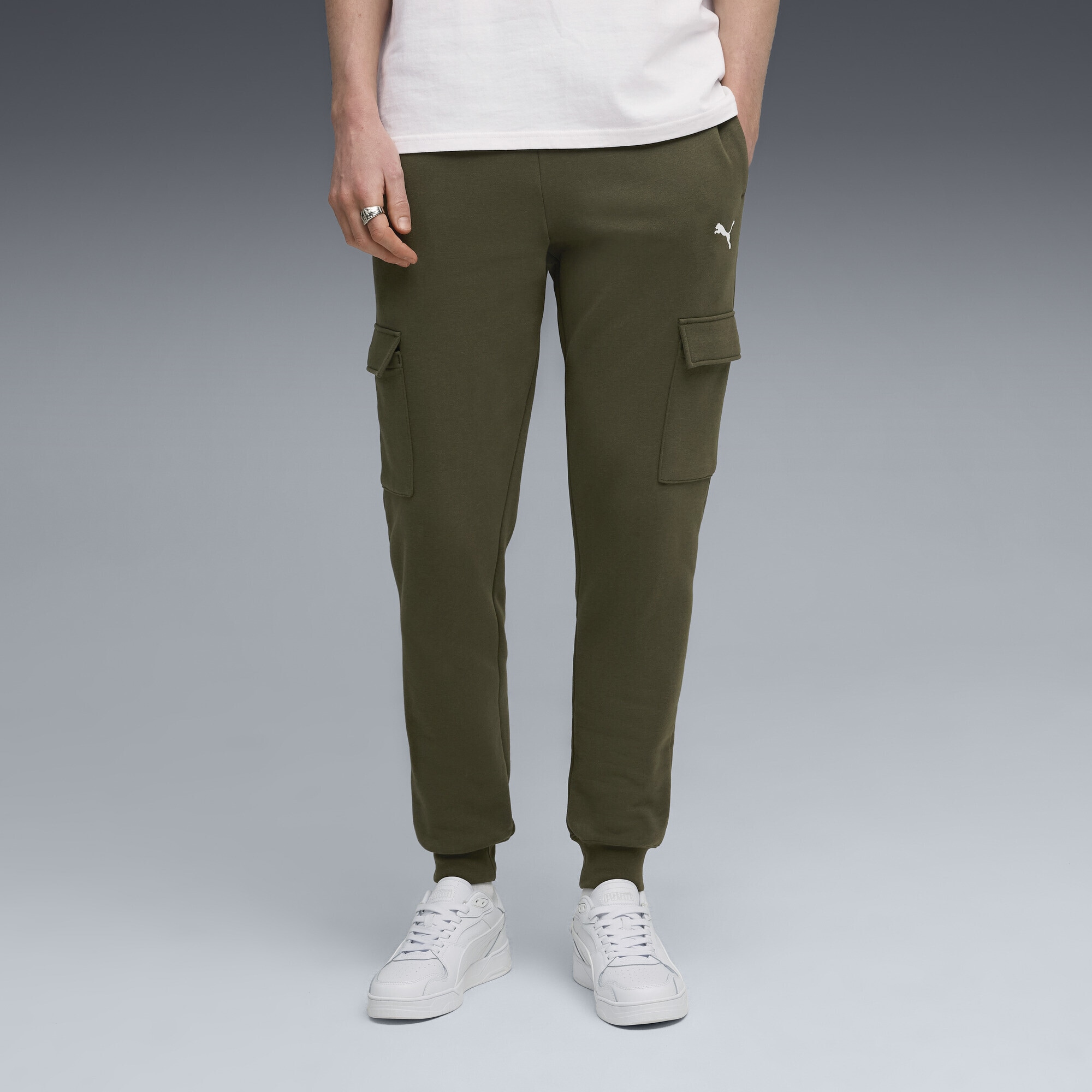 PUMA Sporthose »Essentials Cargohose Herren«