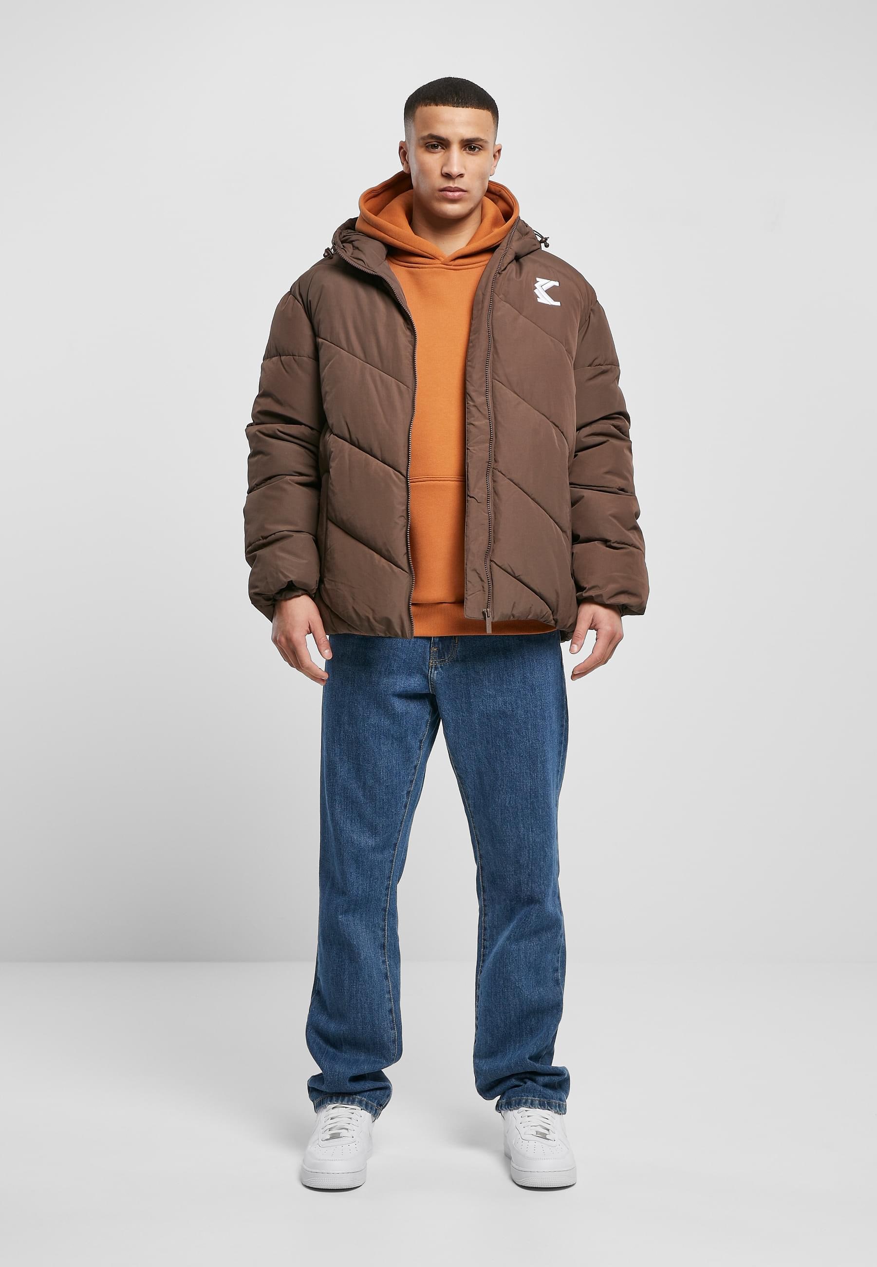 Karl Kani Winterjacke »Karl Kani Herren KM224-022-1 KK OG Hooded Puffer Jacket« 1 Stk. tlg. mit Kapuze