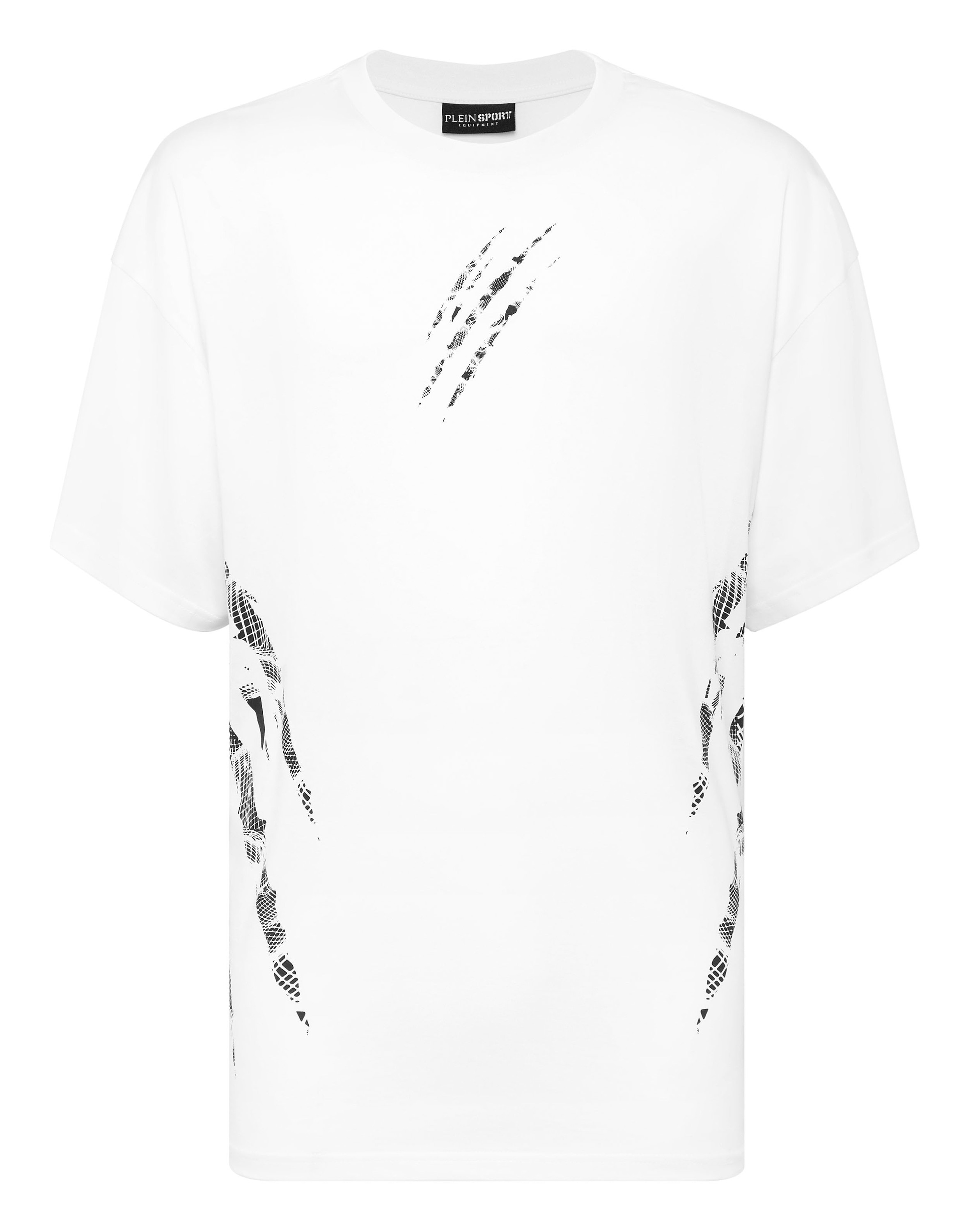 PLEIN SPORT T-Shirt »Cotton Round Neck T-Shirt Body Lines«