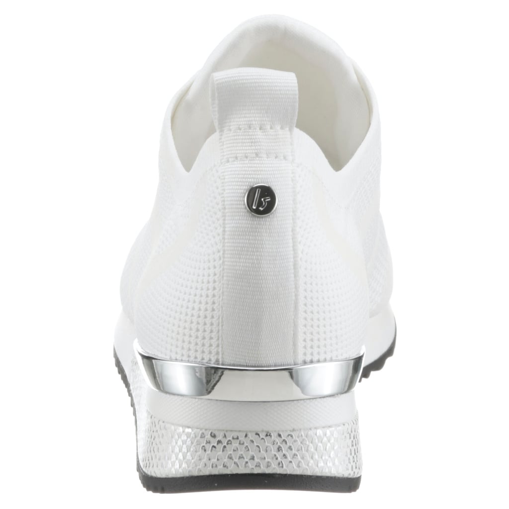 La Strada Sneaker »Fashion Sneaker«, mit Besatz in Reptilienoptik