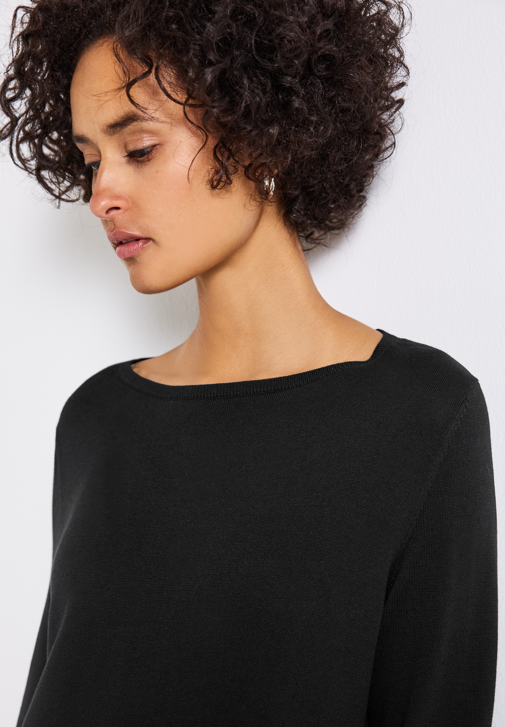 STREET ONE Strickpullover, mit U-Boot-Ausschnitt günstig online kaufen