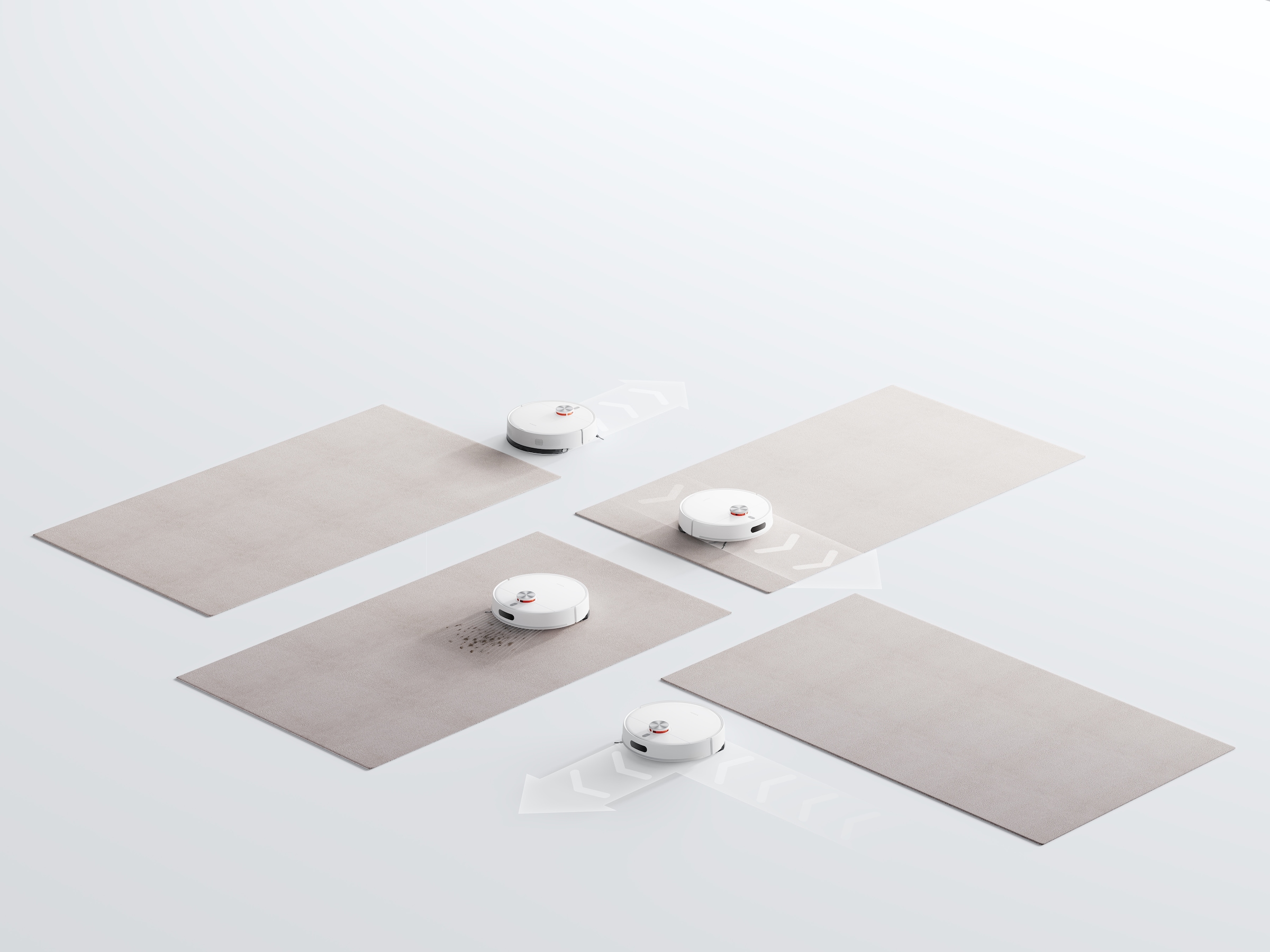 Xiaomi Nass-Trocken-Saugroboter »Xiaomi Robot Vacuum S40 EU, BHR084AEU« 10000Pa Saugkraft, LDS-Lasernavigation