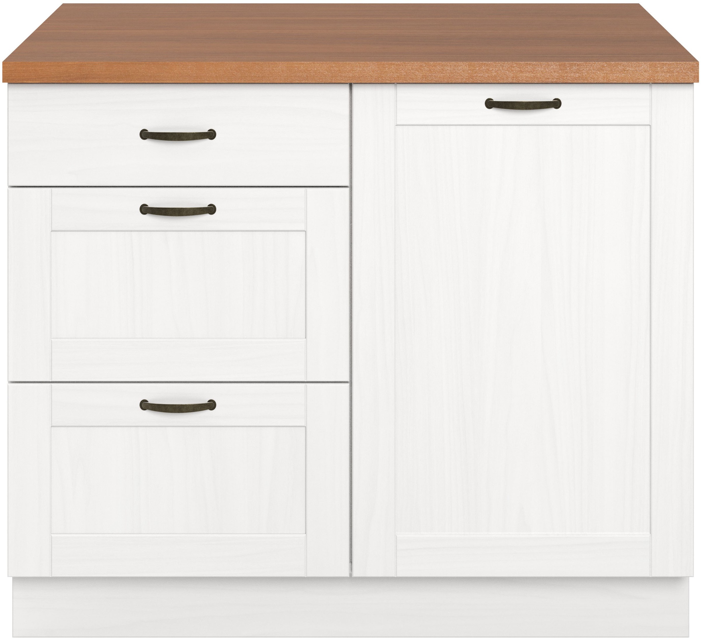 Thumbnail - Home affaire Unterschrank "Teramo" Breite 100 cm, 1 Tür, 3 Schubkästen