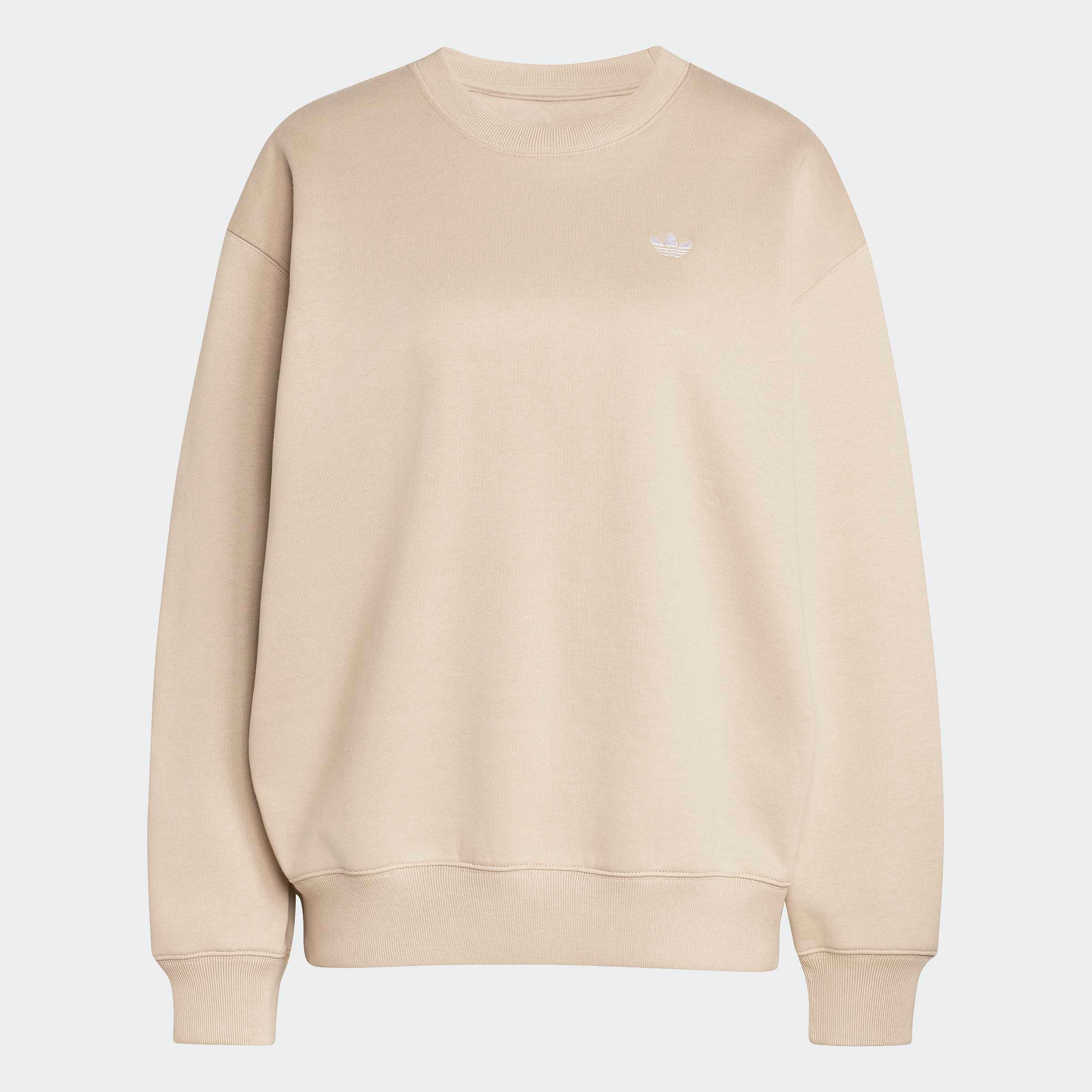 adidas Originals Sweatshirt »ESS FL CRW OS«, mit Rundhalsausschnitt, ohne Verschluss, in normaler Schnittform
