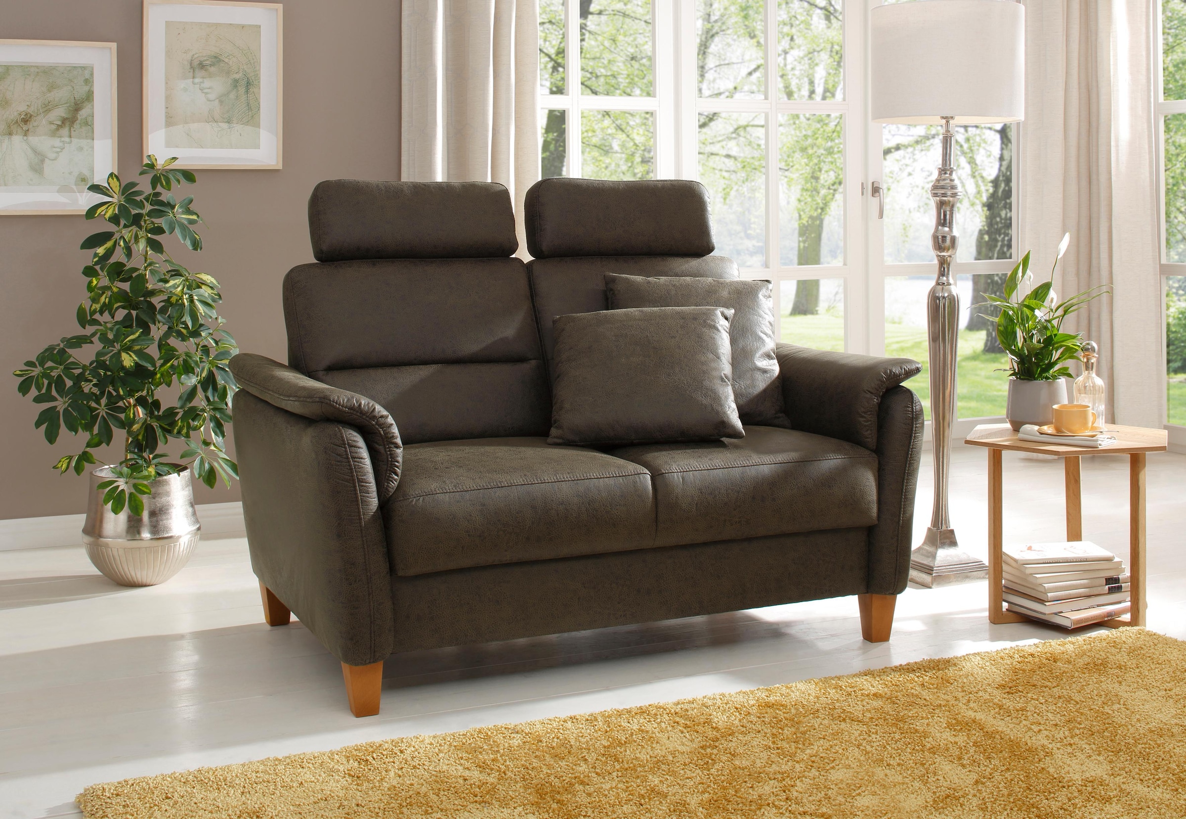 Home affaire 2-Sitzer "Palmera, B: 149 cm" mit Federkern günstig online kaufen