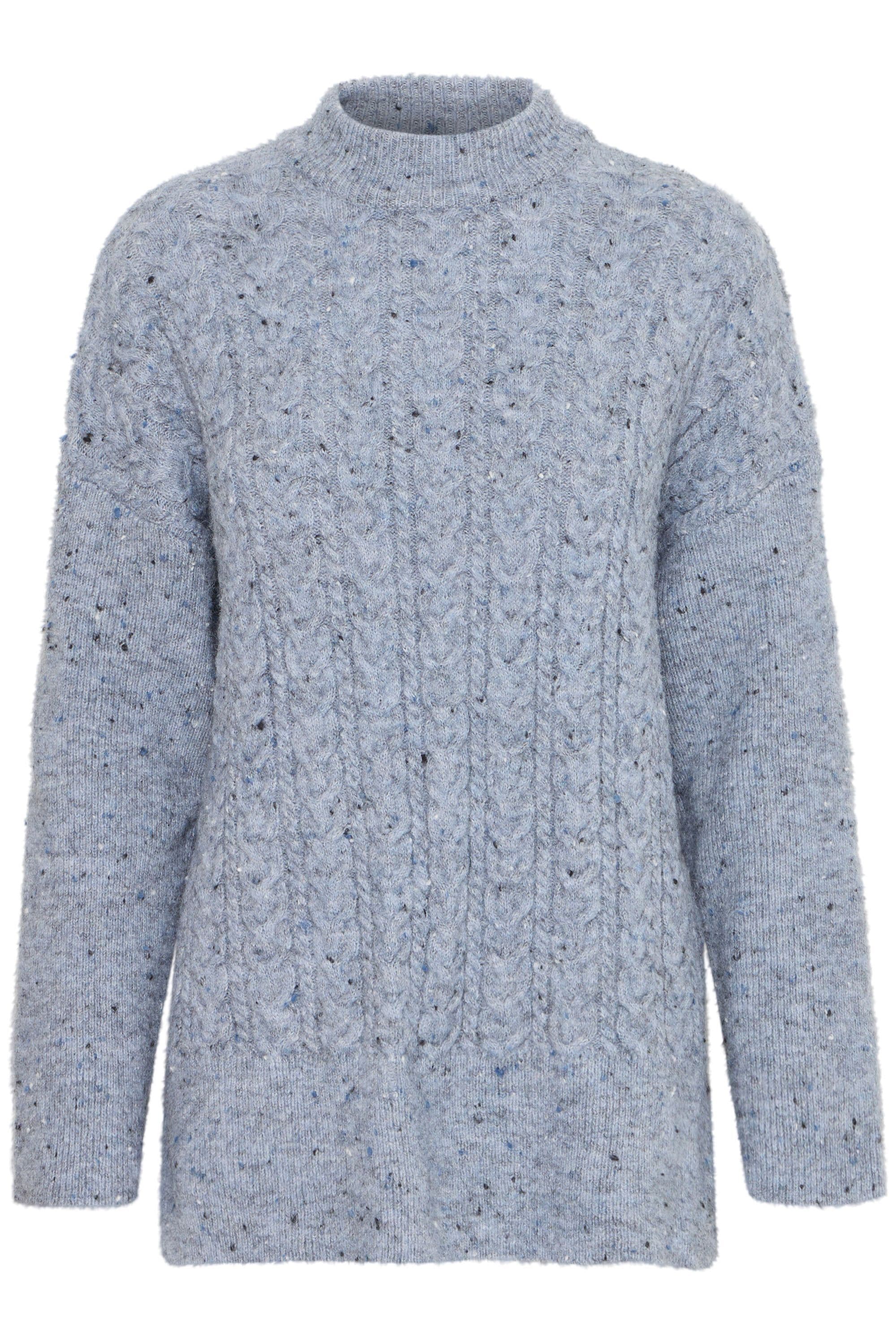 b.young Strickpullover BYNATA CABLE JUMPER modischer Longpullover günstig online kaufen