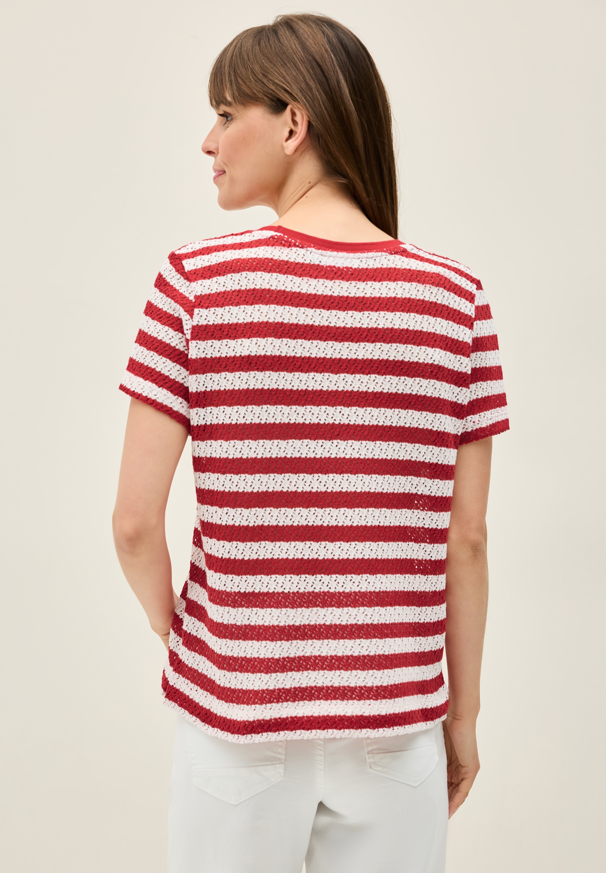 Cecil T-Shirt, im soften Baumwoll-Mix