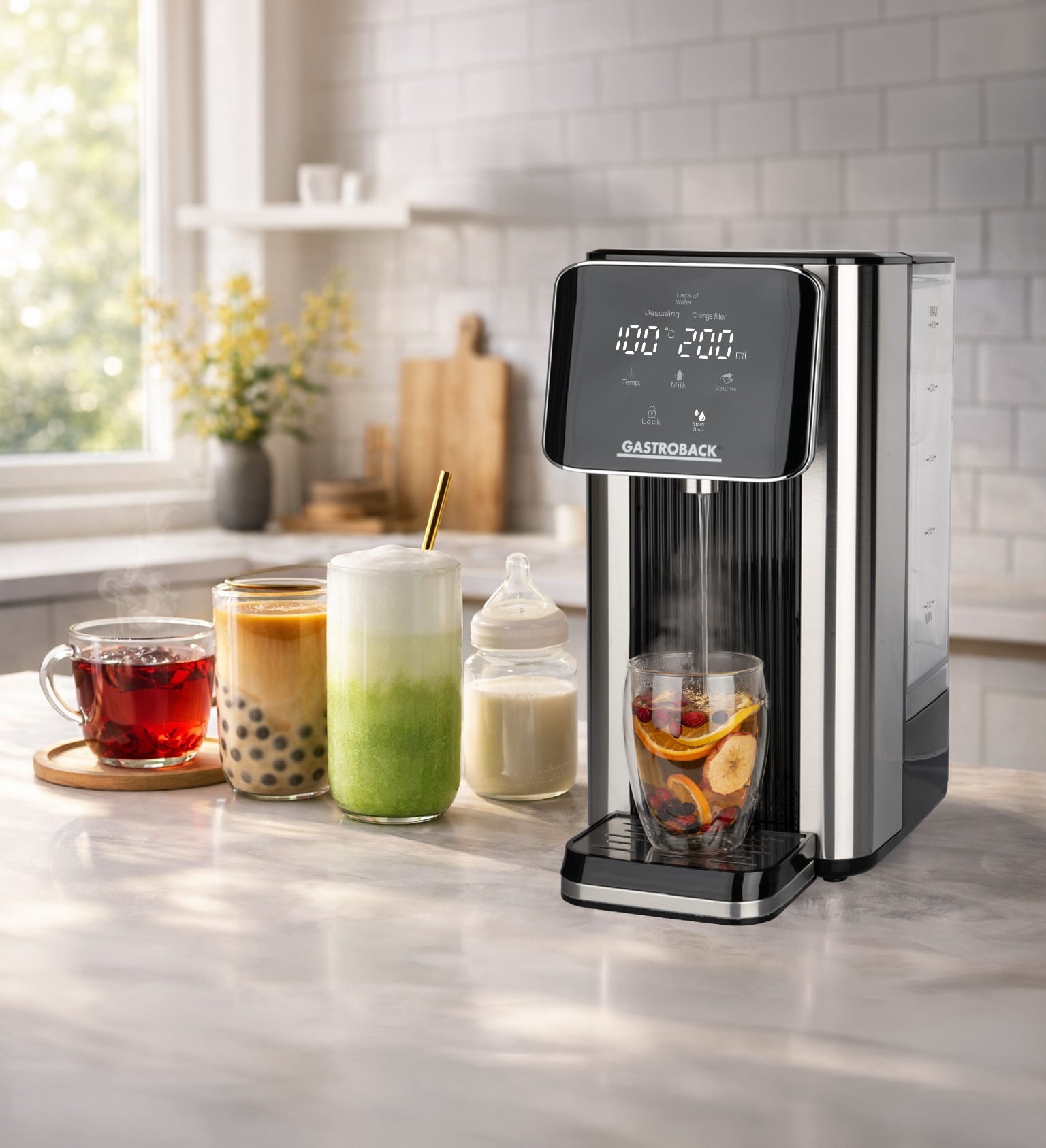 Gastroback Heißwasserspender »42330 QUICK TEA« 2,5 l 2600 W