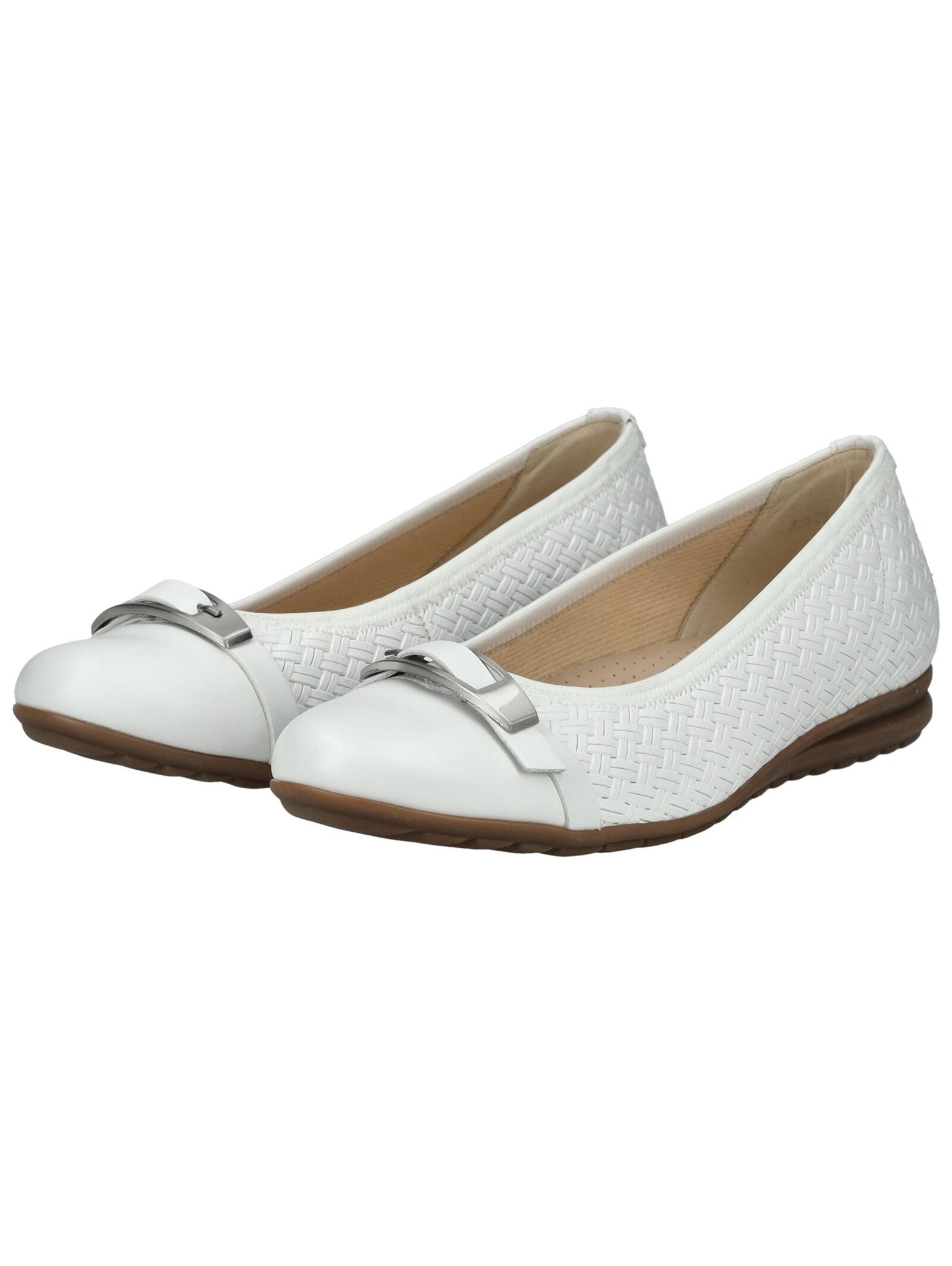 Gabor Comfort Ballet Flat White 42.5 3