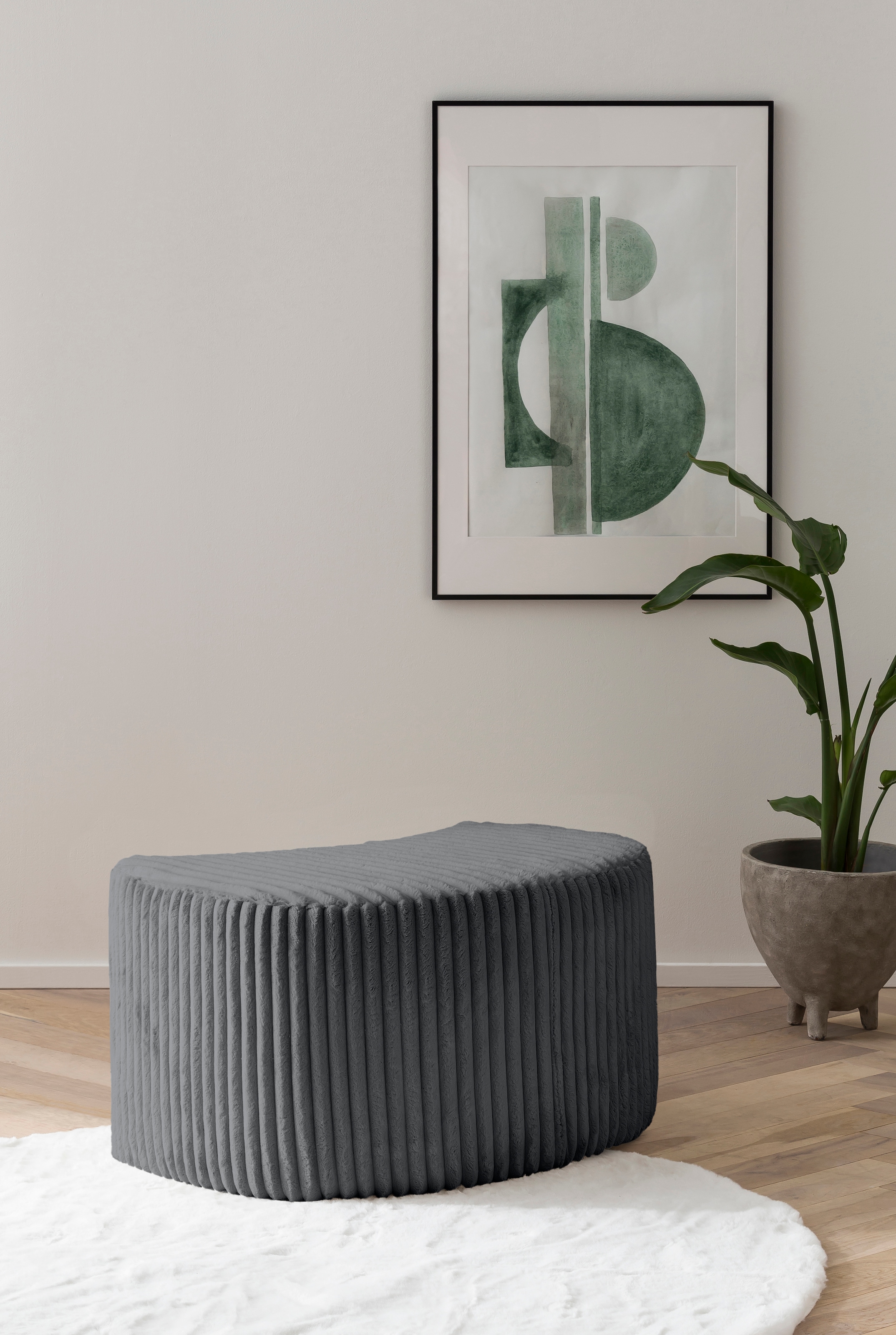 Home affaire Hocker "MAISIE" passende Ergänzung zum Drehsessel MAISIE, in 3 günstig online kaufen