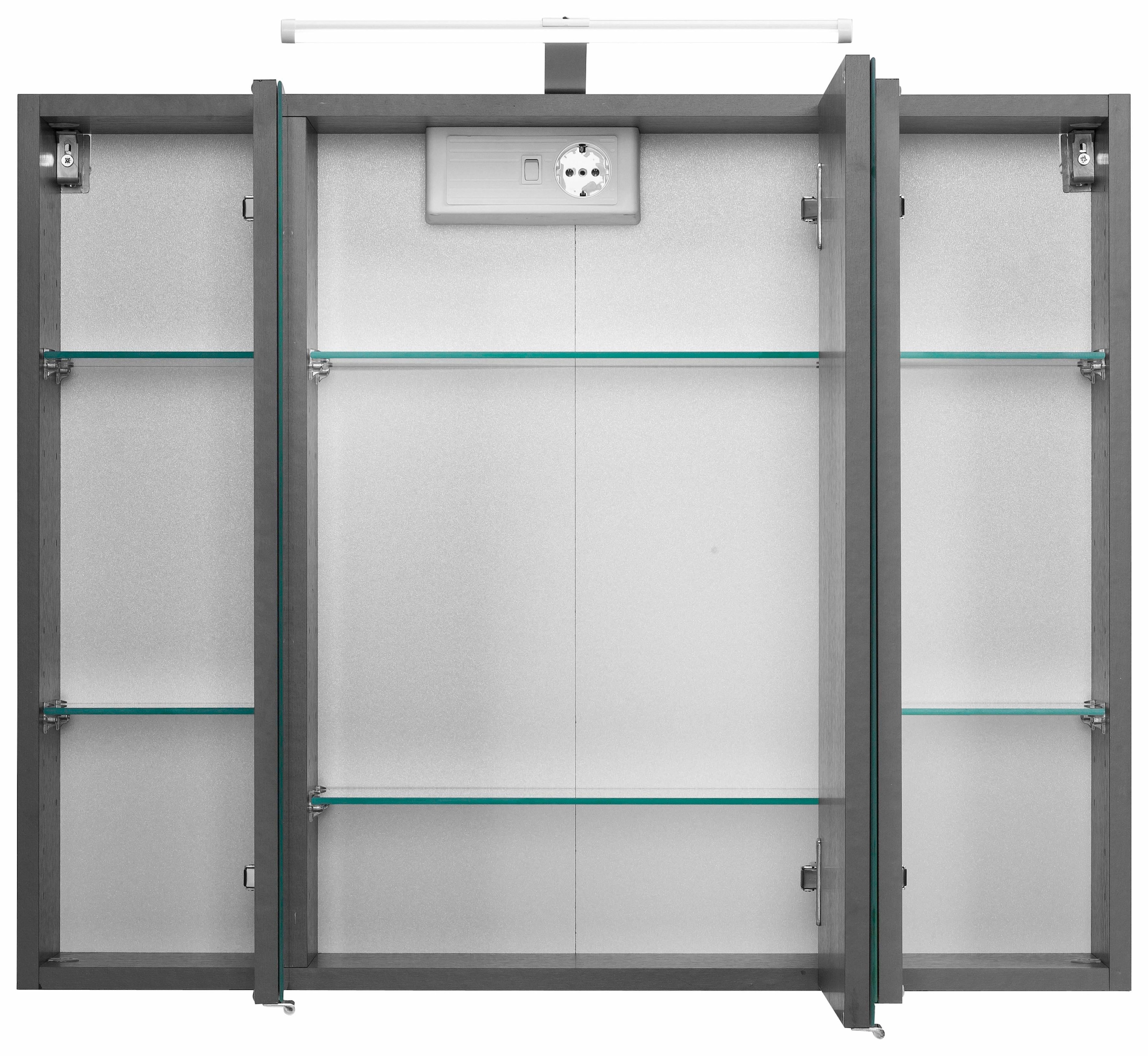 welltime Spiegelschrank »Portofino«, mit LED-Beleuchtung