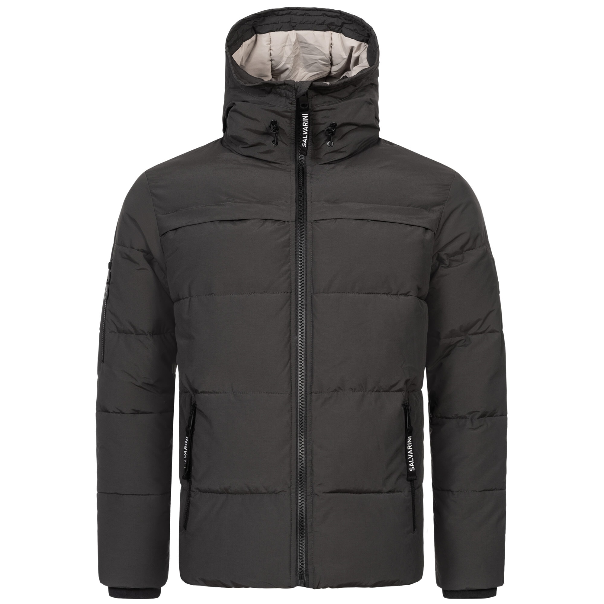 Alessandro Salvarini Winterjacke »ASDiego«, mit extra hohem Kragen und vielen Taschen