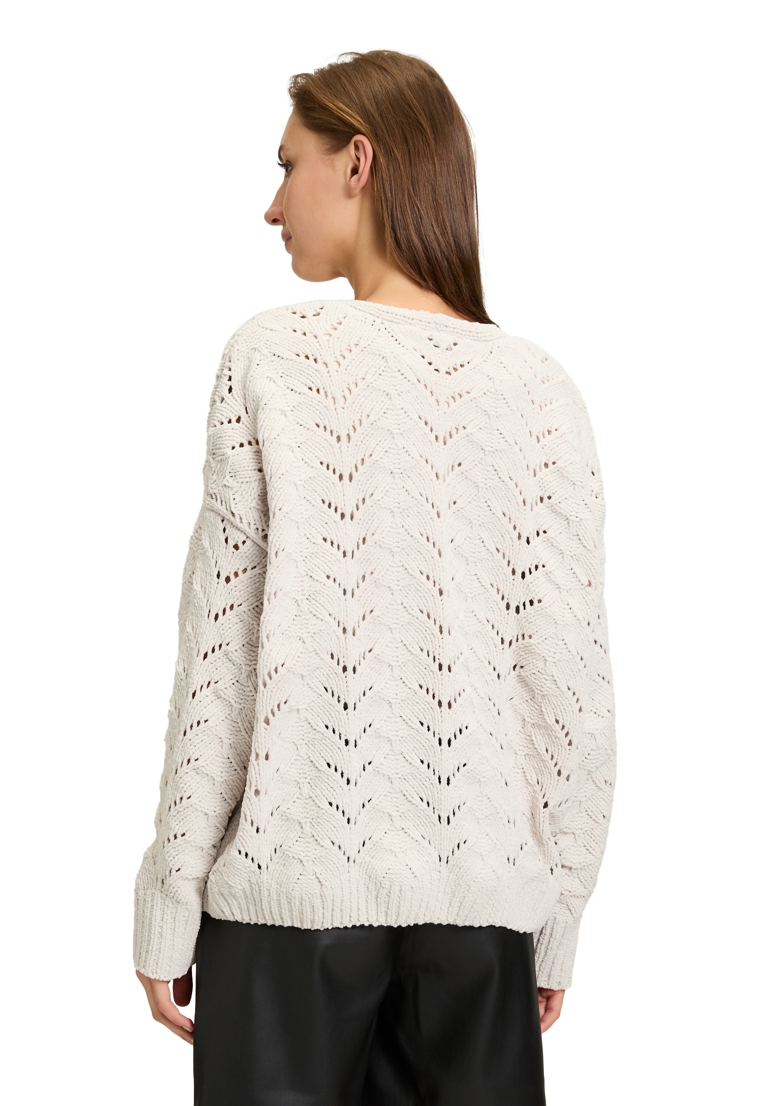 Cartoon Strickjacke »Cartoon Strick-Cardigan mit Rippbündchen«, Ajourmuster