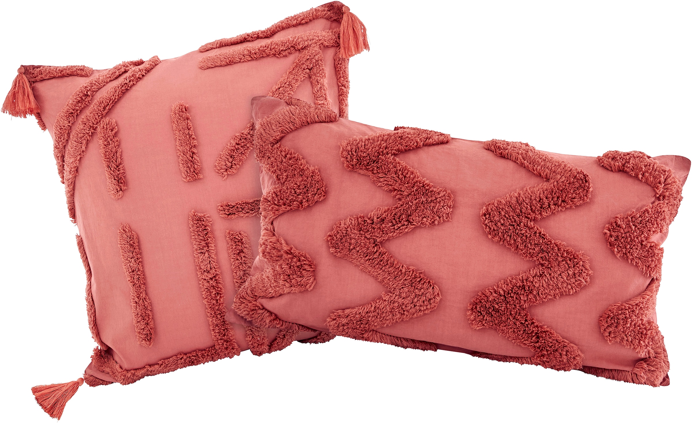 LeGer Home by Lena Gercke Dekokissen "Marusha" Kissenhüllen, 2 Stück (30x50 günstig online kaufen