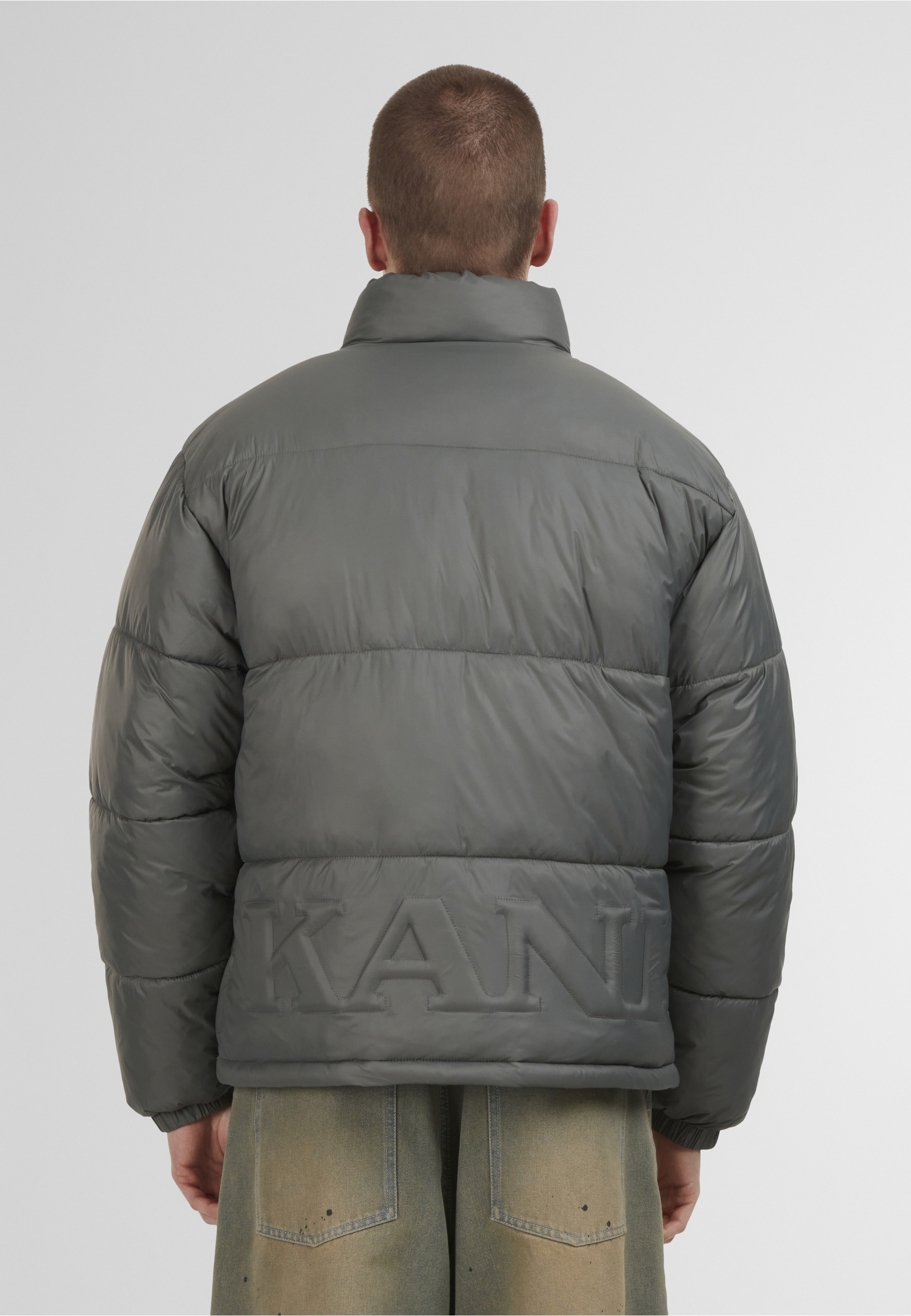 Karl Kani Winterjacke »Karl Kani Small Signature Embossed Logo Puffer Jacket« 1 Stk. tlg. ohne Kapuze