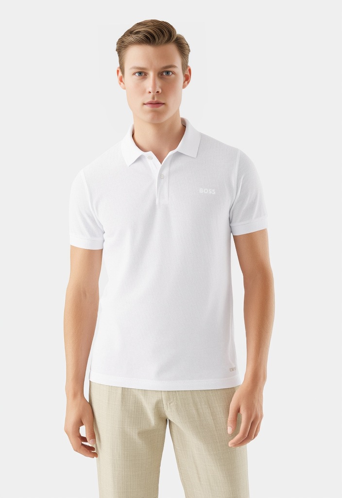 BOSS GREEN Poloshirt "Pio" mit Knöpfen, regular fit, toniges Logo günstig online kaufen