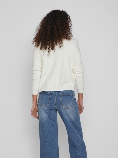 Vila Cardigan "VIRIL SHORT L/S KNIT CARDIGAN-NOOS" Materialmix, regular fit günstig online kaufen