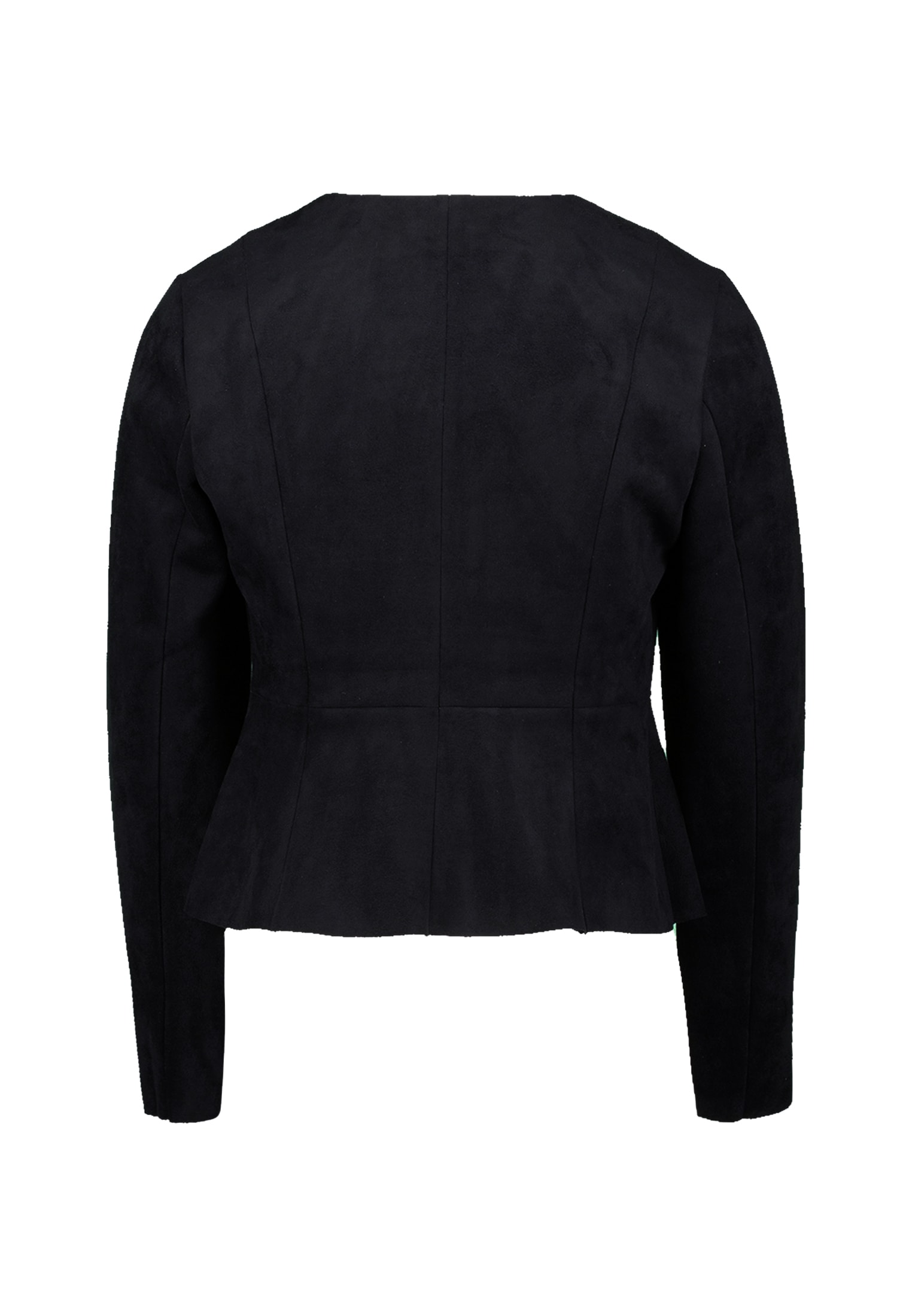 Zero Jackenblazer »zero Damen Blazer Wildlederoptik«, Plain/ohne Details