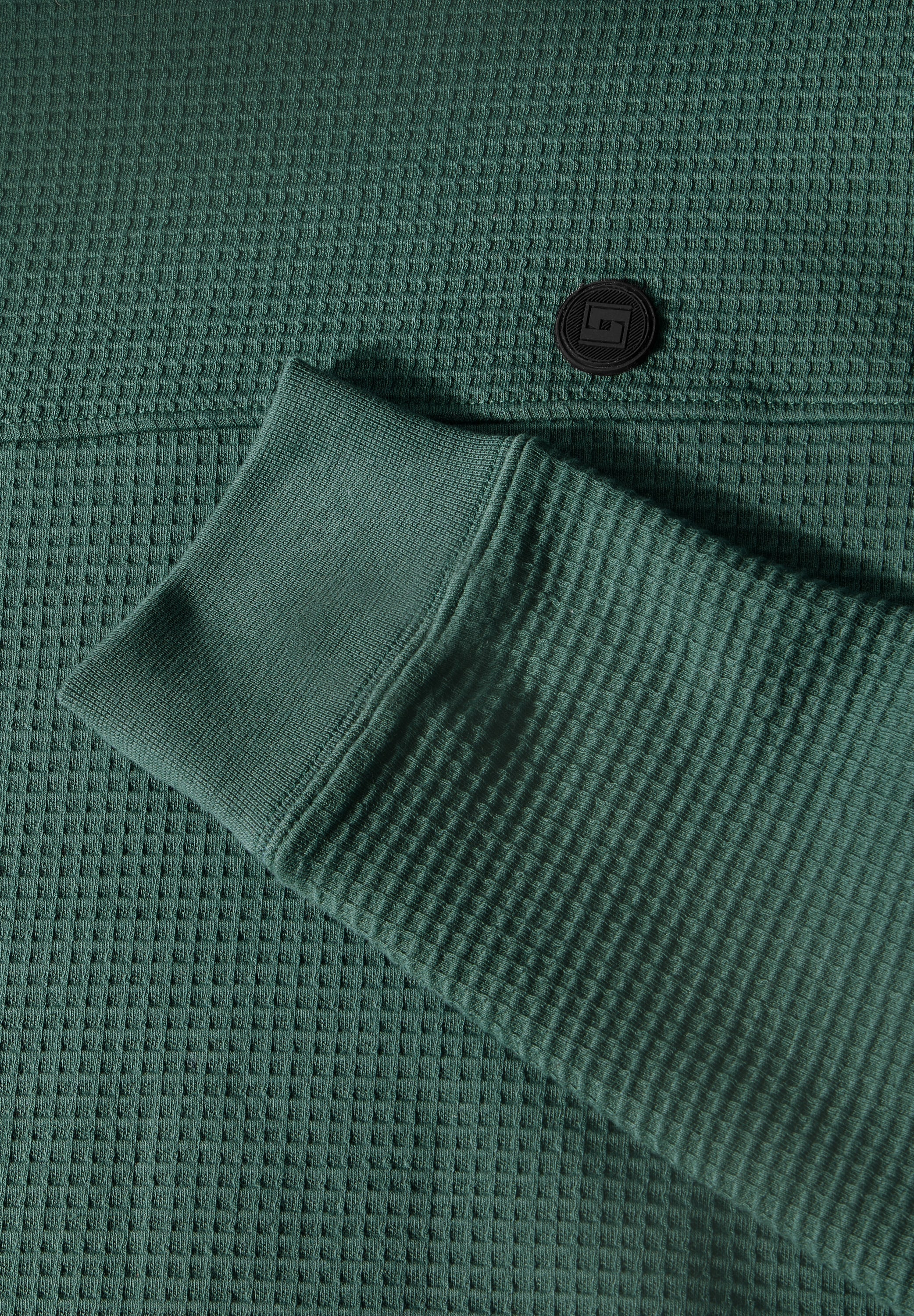 STREET ONE MEN Sweatshirt, mit Struktur