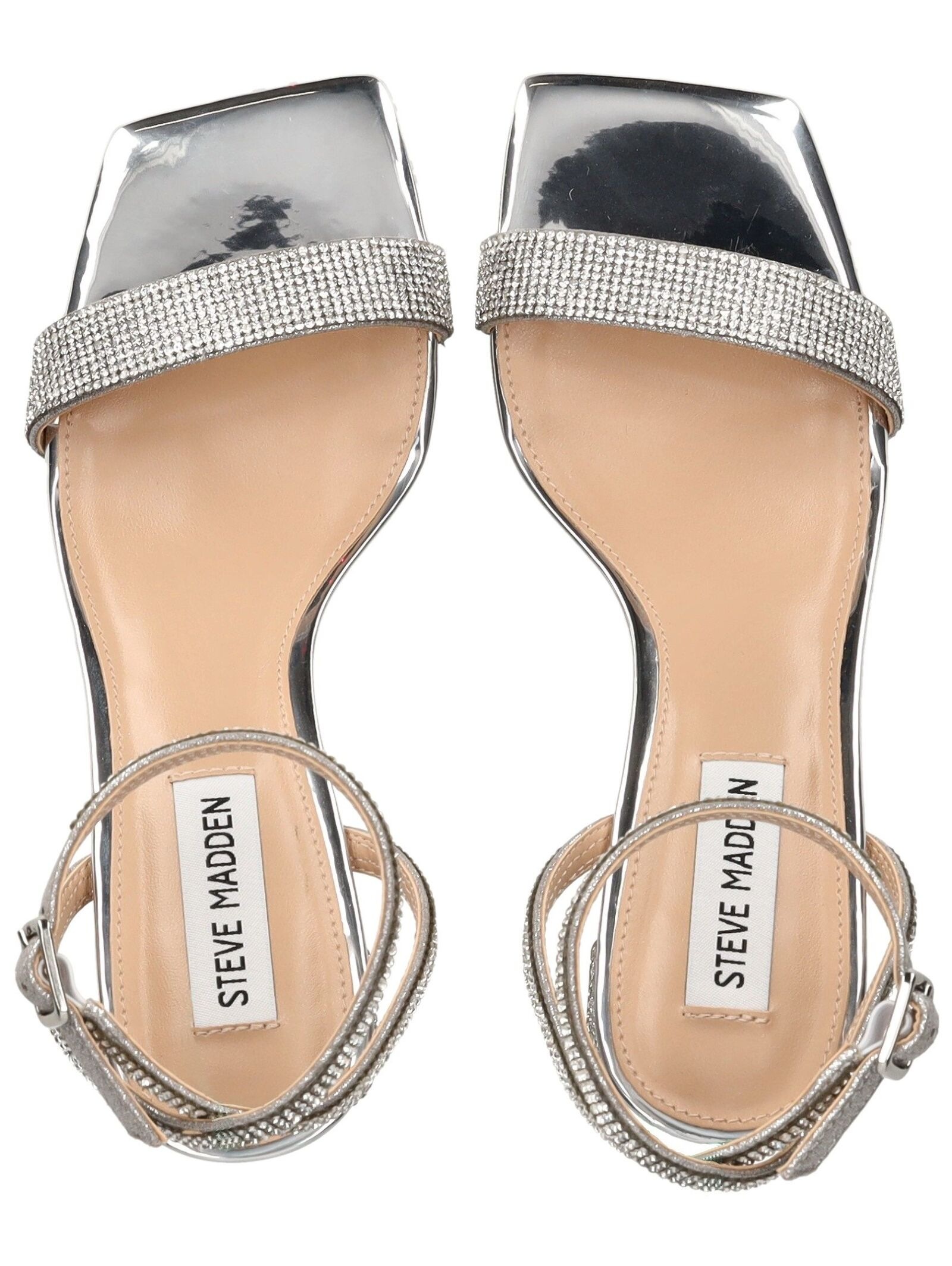 STEVE MADDEN High-Heel-Sandalette »STEVE MADDEN Sandalen Textil«