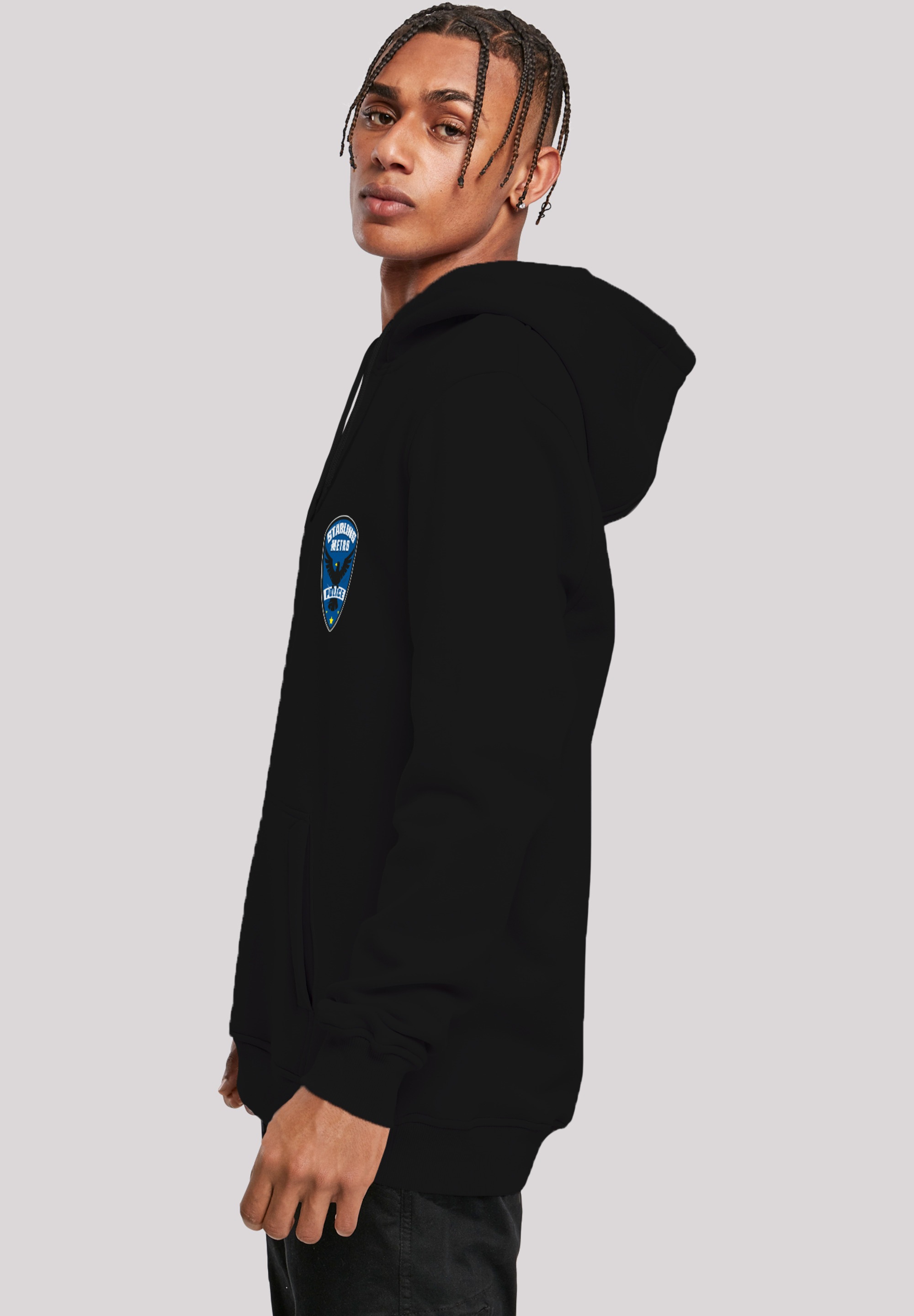 F4NT4STIC Kapuzenpullover »DC Comics Arrow Starling Metro Badge«, Herren,Premium Merch,Slim-Fit,Kapuzenpullover,Bedruckt