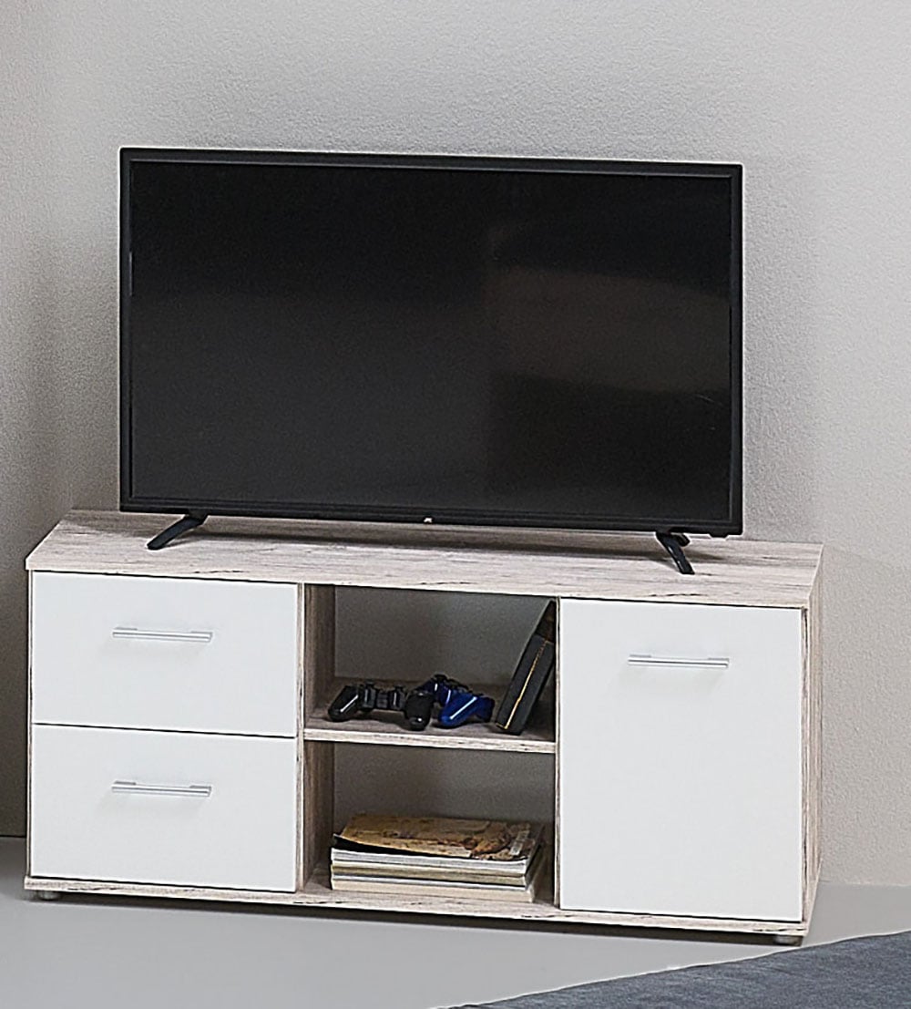 OTTO home Lowboard "Lowboard "Rieke"" 1 Stk. tlg. 2 Schubkästen, 1 Drehtür, günstig online kaufen