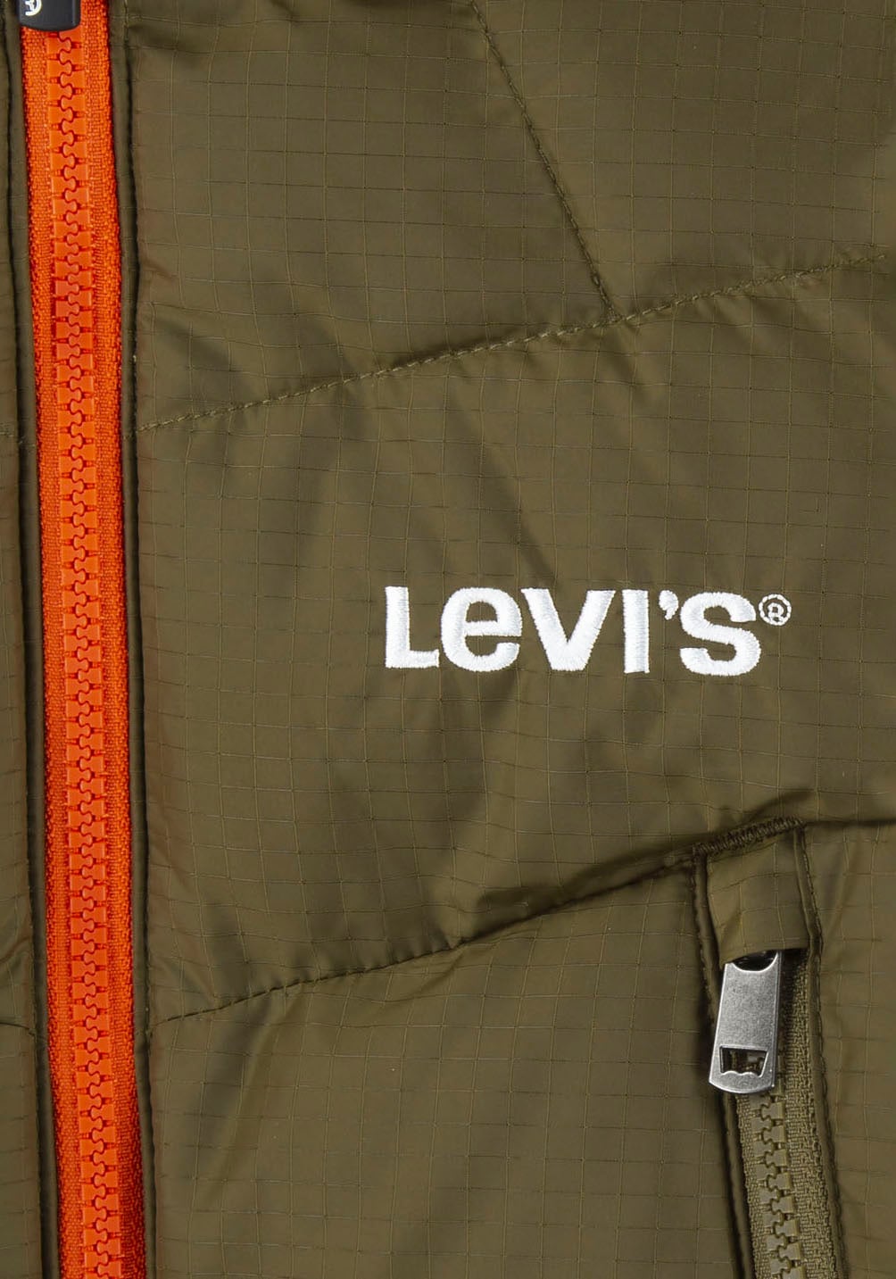 Levi's® Kids Outdoorjacke »LVB SHERPA LINED PUFFER«, mit Kapuze, for BOYS