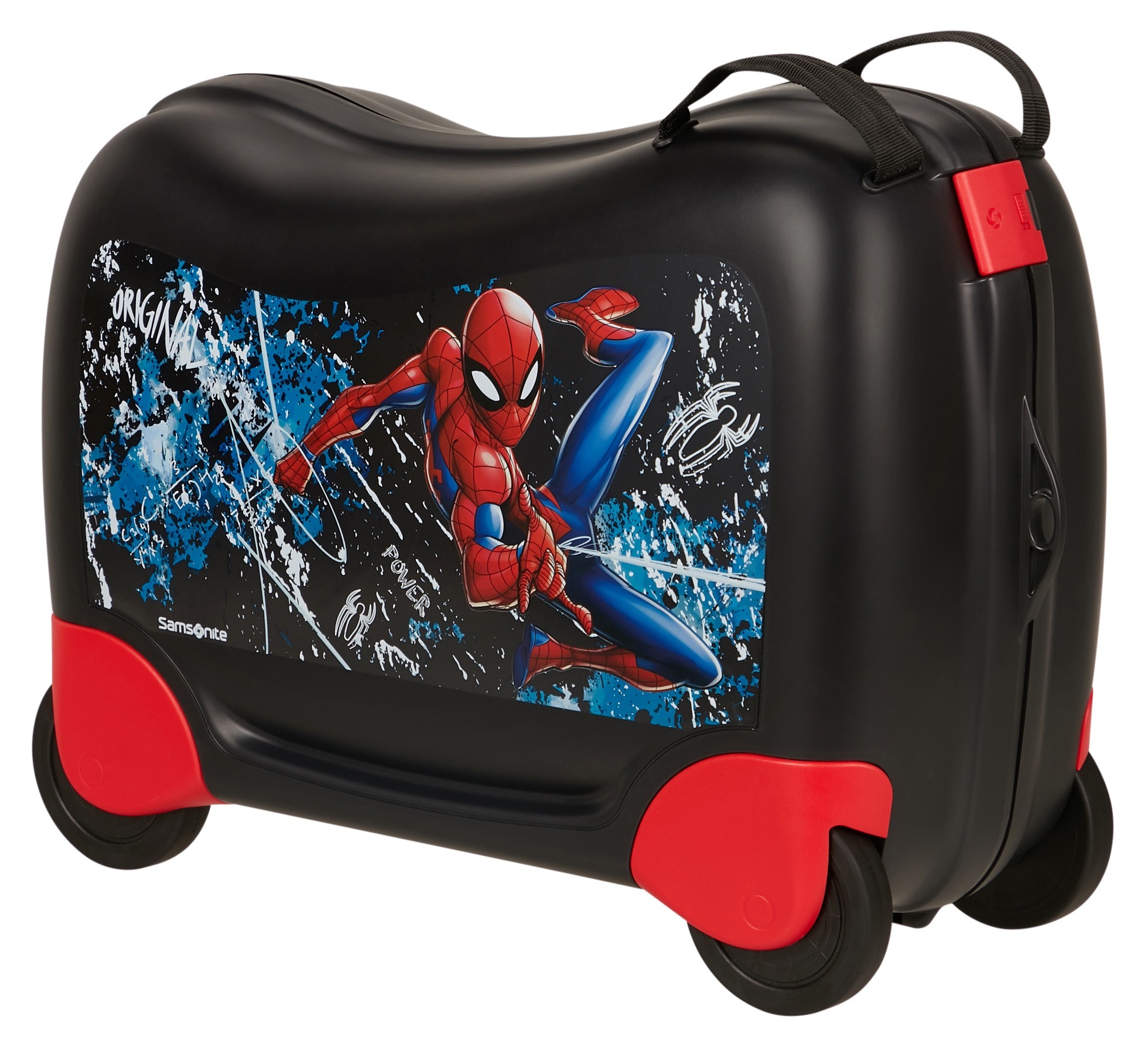 SAMSONITE Kinder Kinderkoffer "DREAM2GO MARVEL, Spiderman Mystery"spiderman mystery, Polypropylen, Koffer, Ride-On Koffer Kinder-Reisekoffer