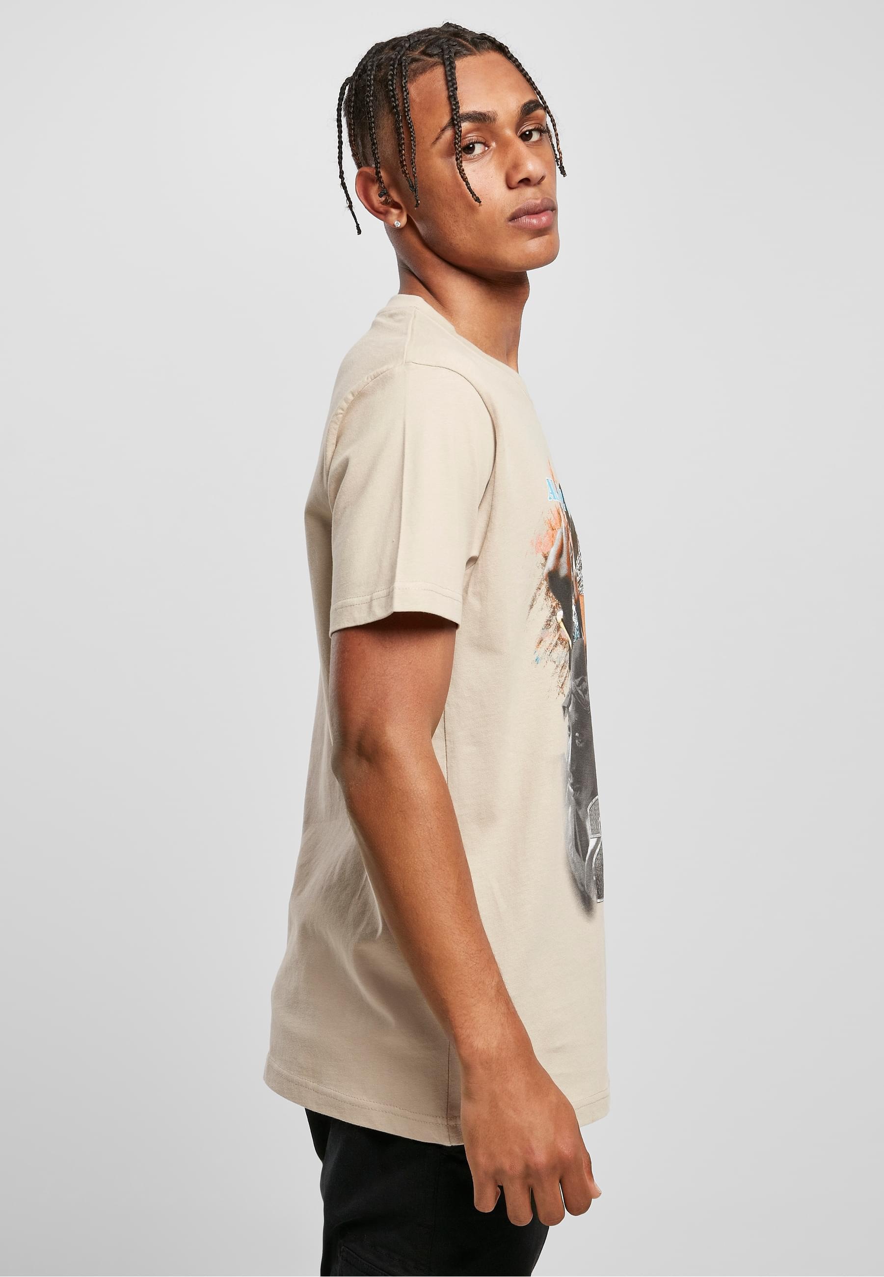 MisterTee T-Shirt »MisterTee Herren Tupac Retro Tee«, (1 tlg.)