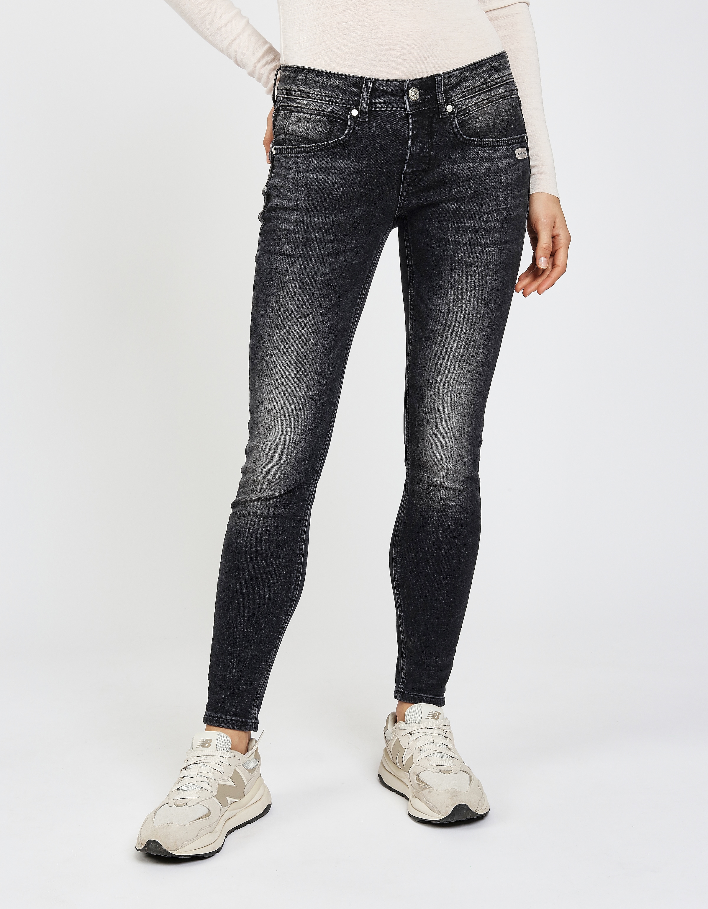 GANG Skinny-fit-Jeans "94FAITH CROPPED", mit verkürzter Beinlänge günstig online kaufen