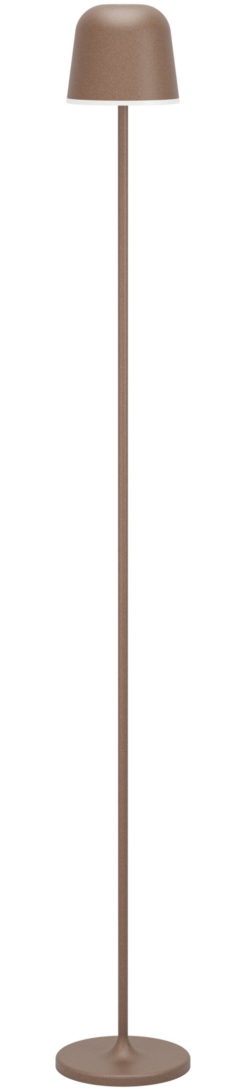 EGLO Stehlampe »MANNERA-L Stehlampe - Alu, Stahl - LED - 4,3W - IP54« LED-Modul 1 Stk. Neutralweiß | Warmweiß Standleuchte, Leselampe, Wohzimmer, Schlafzimmer, H140 x Ø16 cm