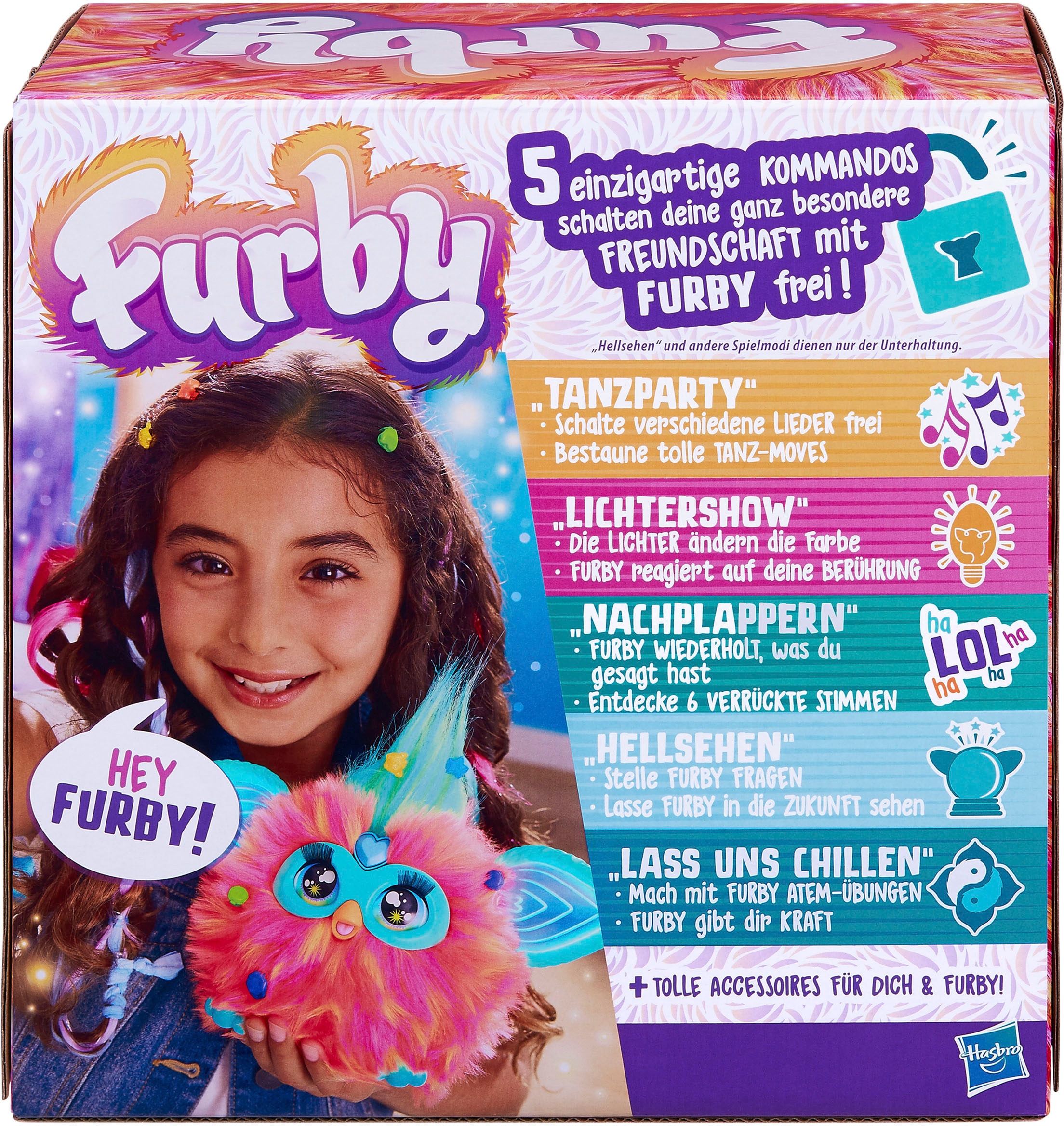 Hasbro Plüschfigur »Furby, orange«