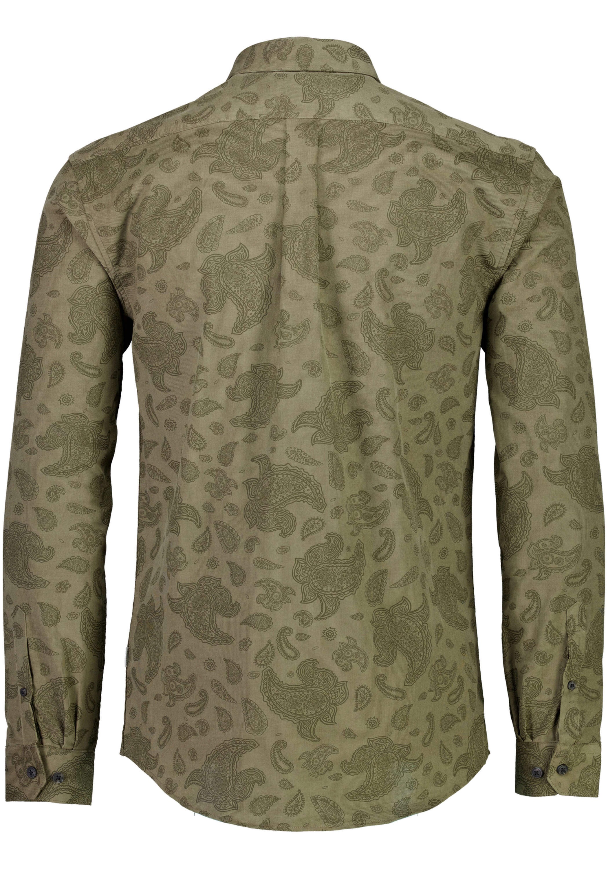 LINDBERGH Langarmhemd »Lindbergh Cordhemd«