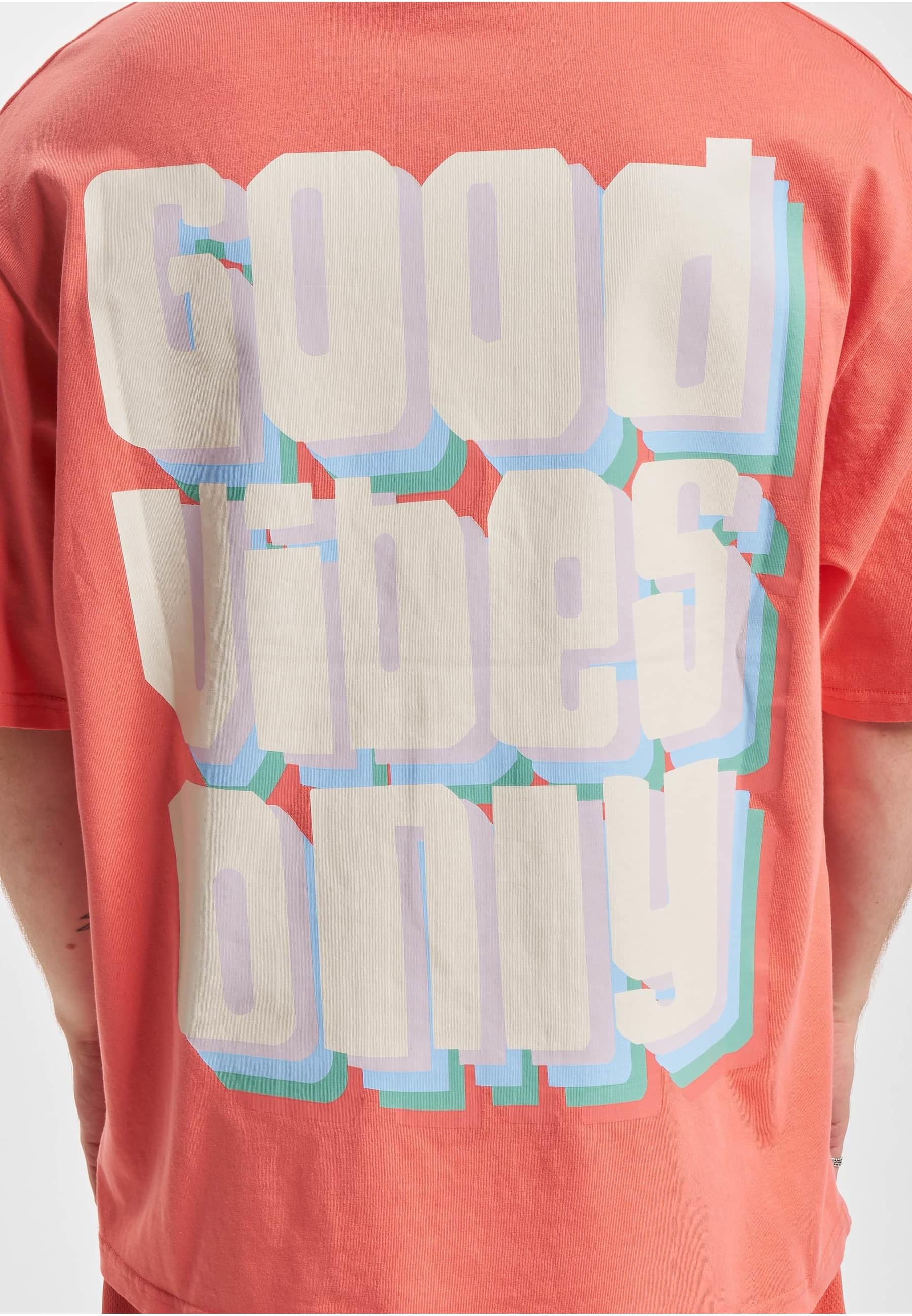 2Y Studios T-Shirt »2Y Studios Herren 2Y Good Vibes Only Oversize Tee«, (1 tlg.)