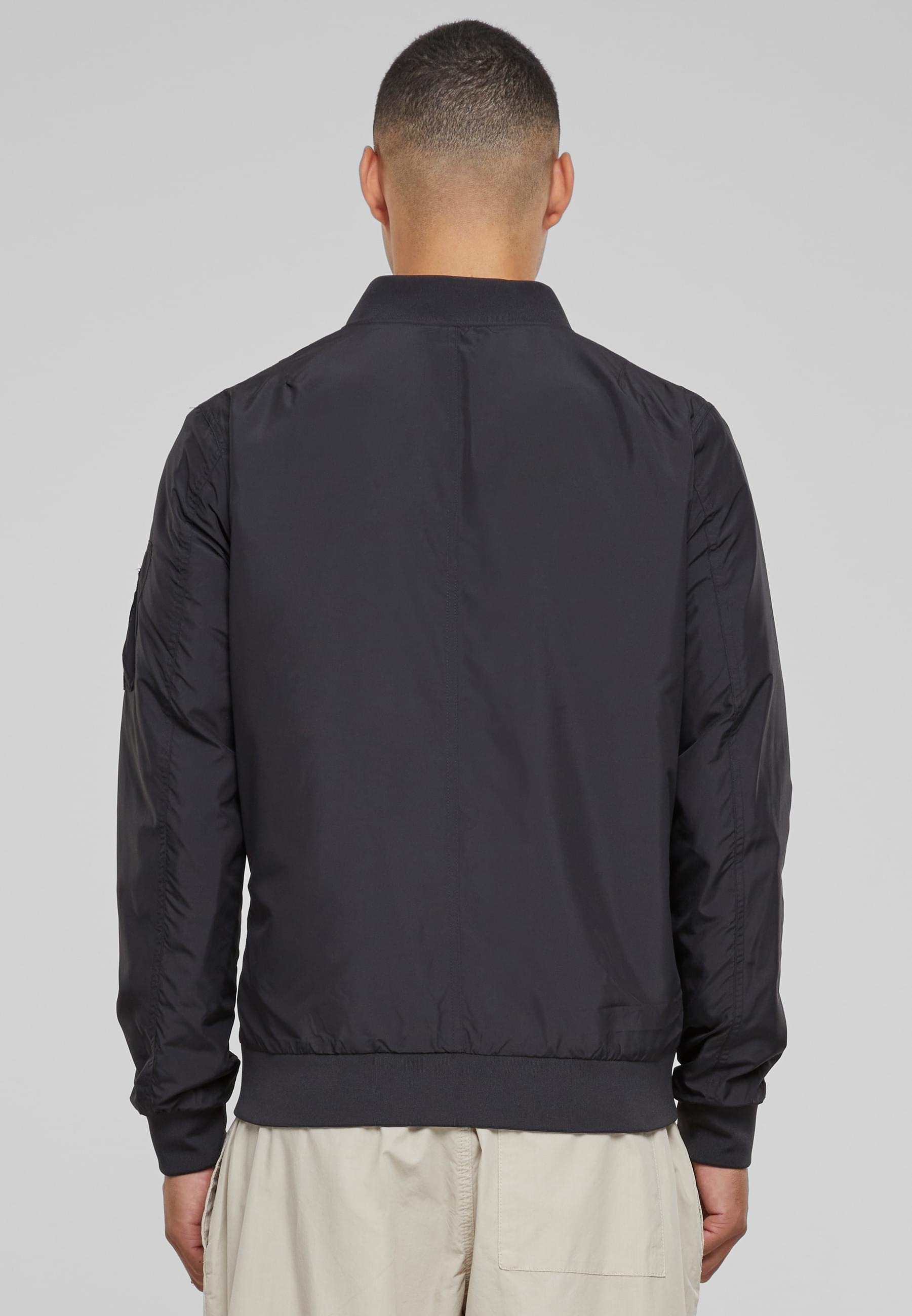 URBAN CLASSICS Allwetterjacke »Urban Classics Herren Light Bomber Jacket«, (1 St.), ohne Kapuze