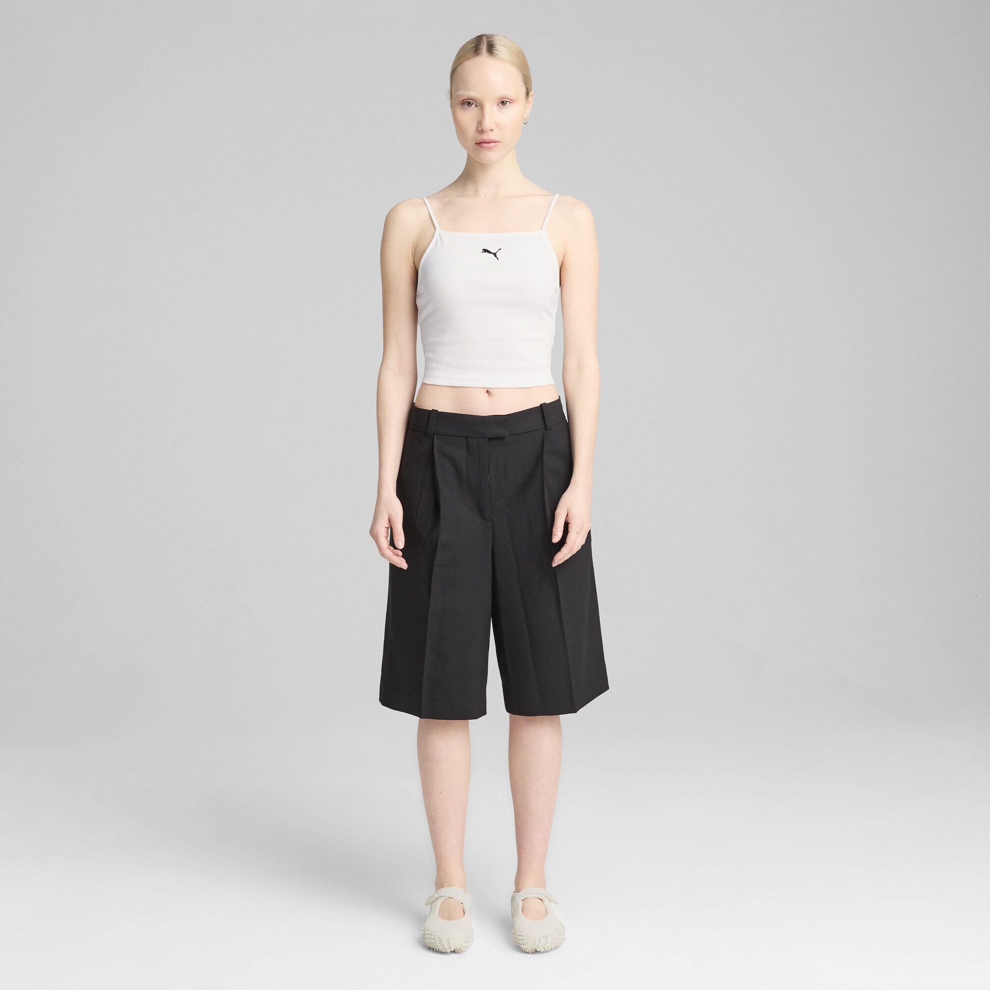 PUMA Tanktop »WARDROBE ESS Geripptes Tanktop Damen«