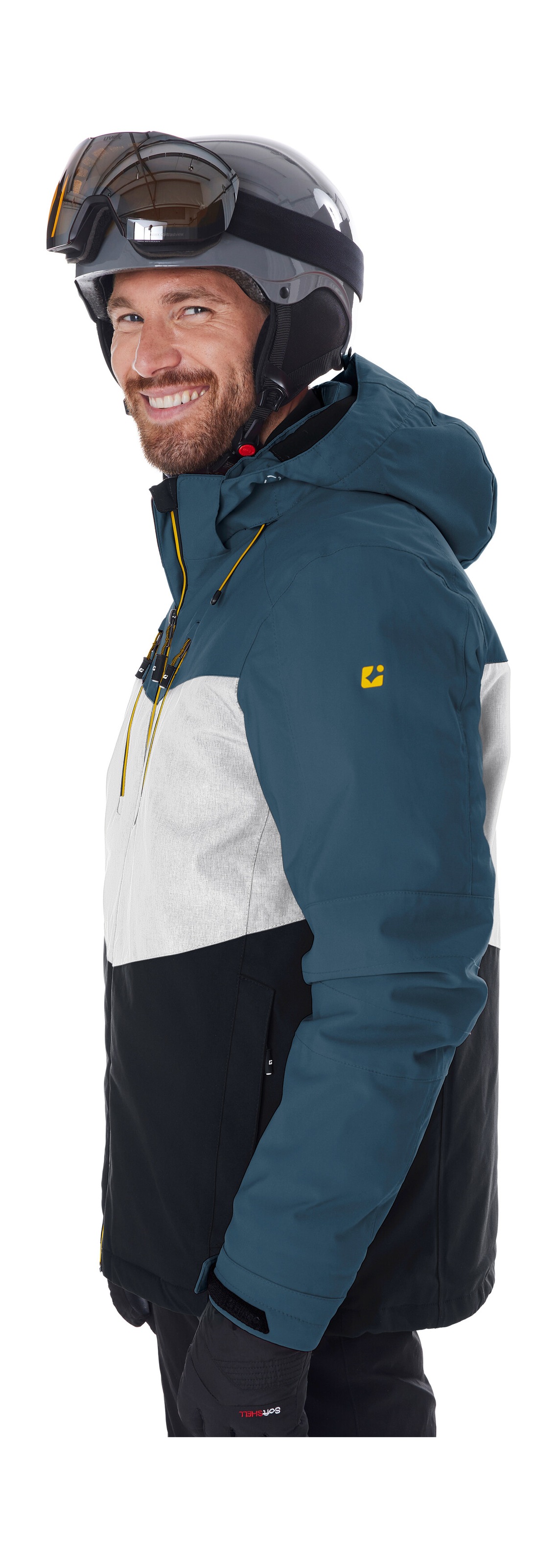 Thumbnail - Killtec Skijacke "KSW 45 MN SKI JCKT" Trendige, wasserdichte Skijacke mit abnehmbarer Kapuze und Schneefang