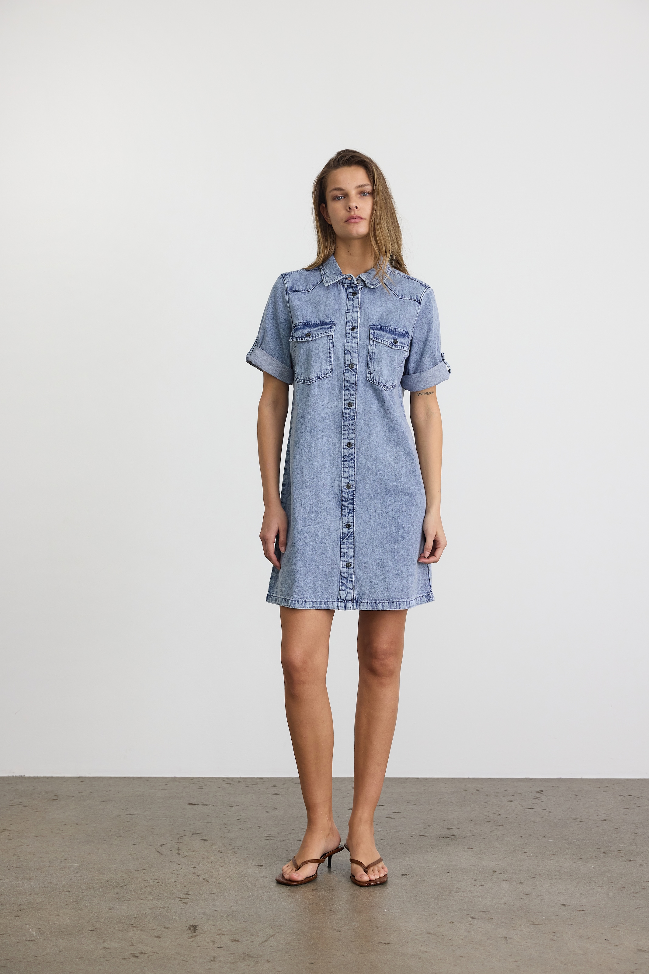 Noisy may Jeanskleid »NMNEW SIGNE S/S DENIM DRESS VI003LB NOOS«