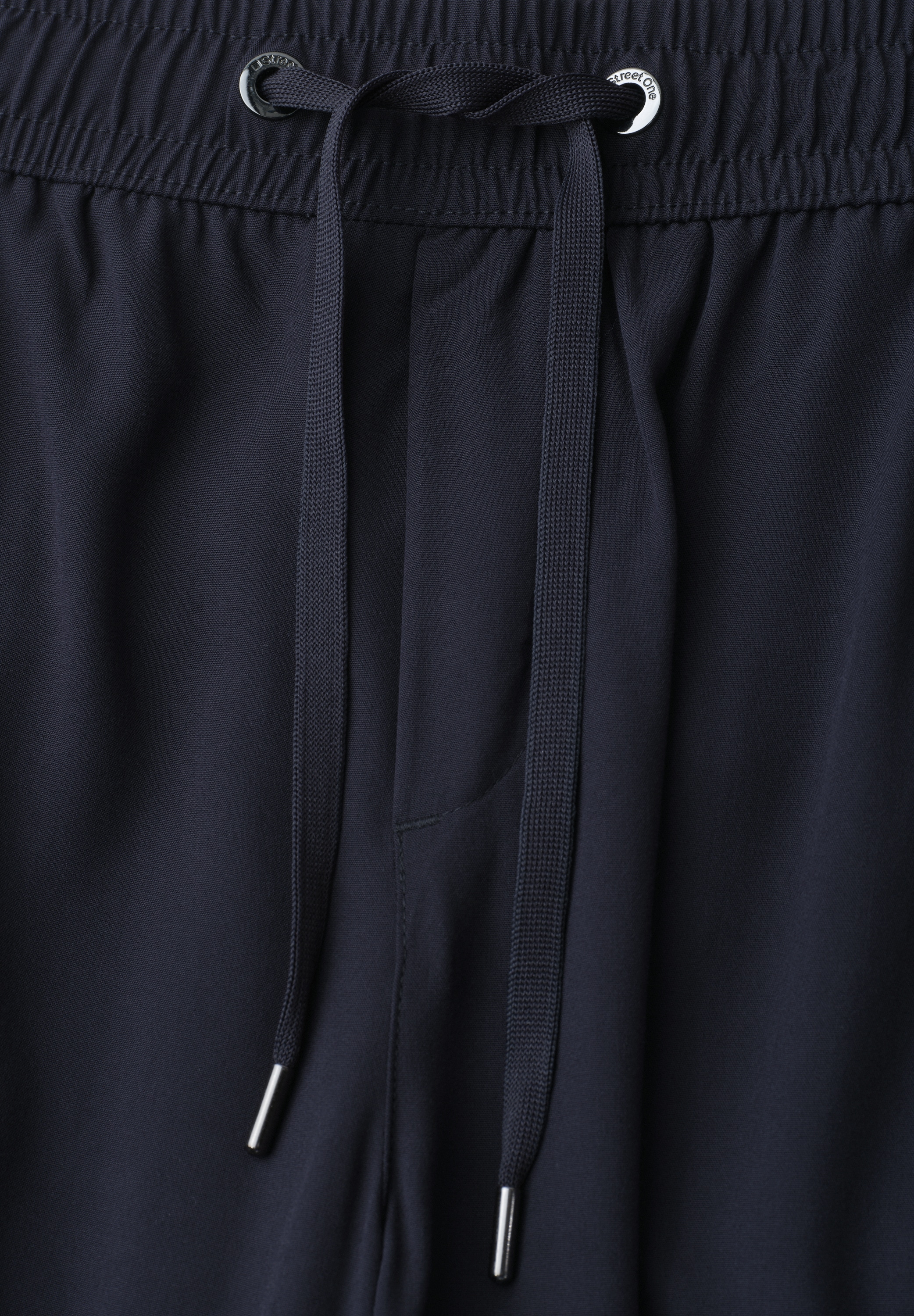 STREET ONE Stoffhose  mit Wide Legs