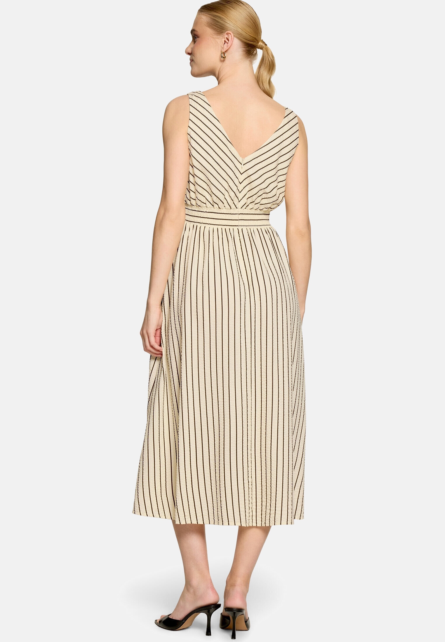 Zero Druckkleid »Damen mit Streifen« Eingrifftaschen Material